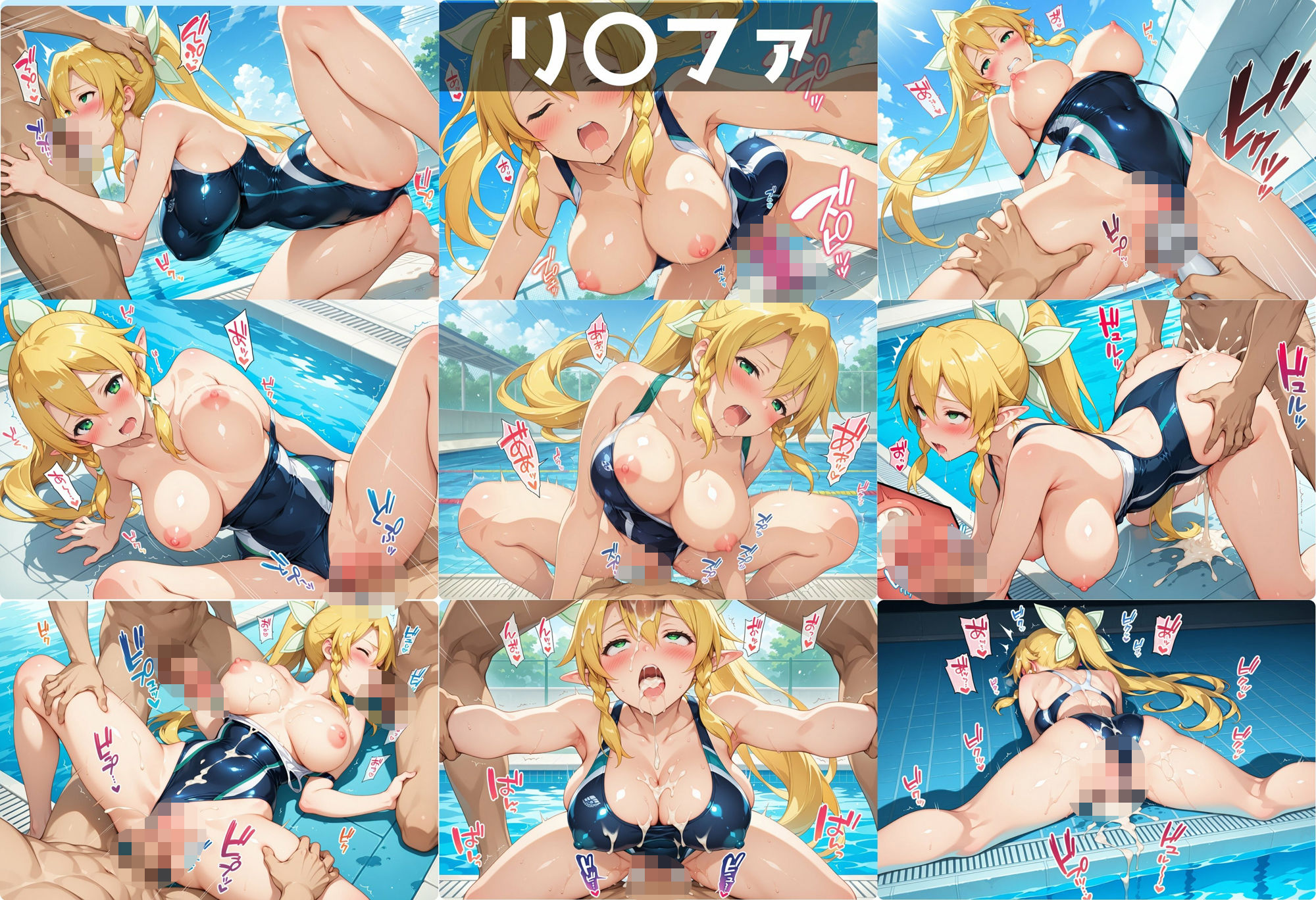 着せ替えヒロインCOLLECTION ーSA〇ー 競泳水着コス総集編 画像10