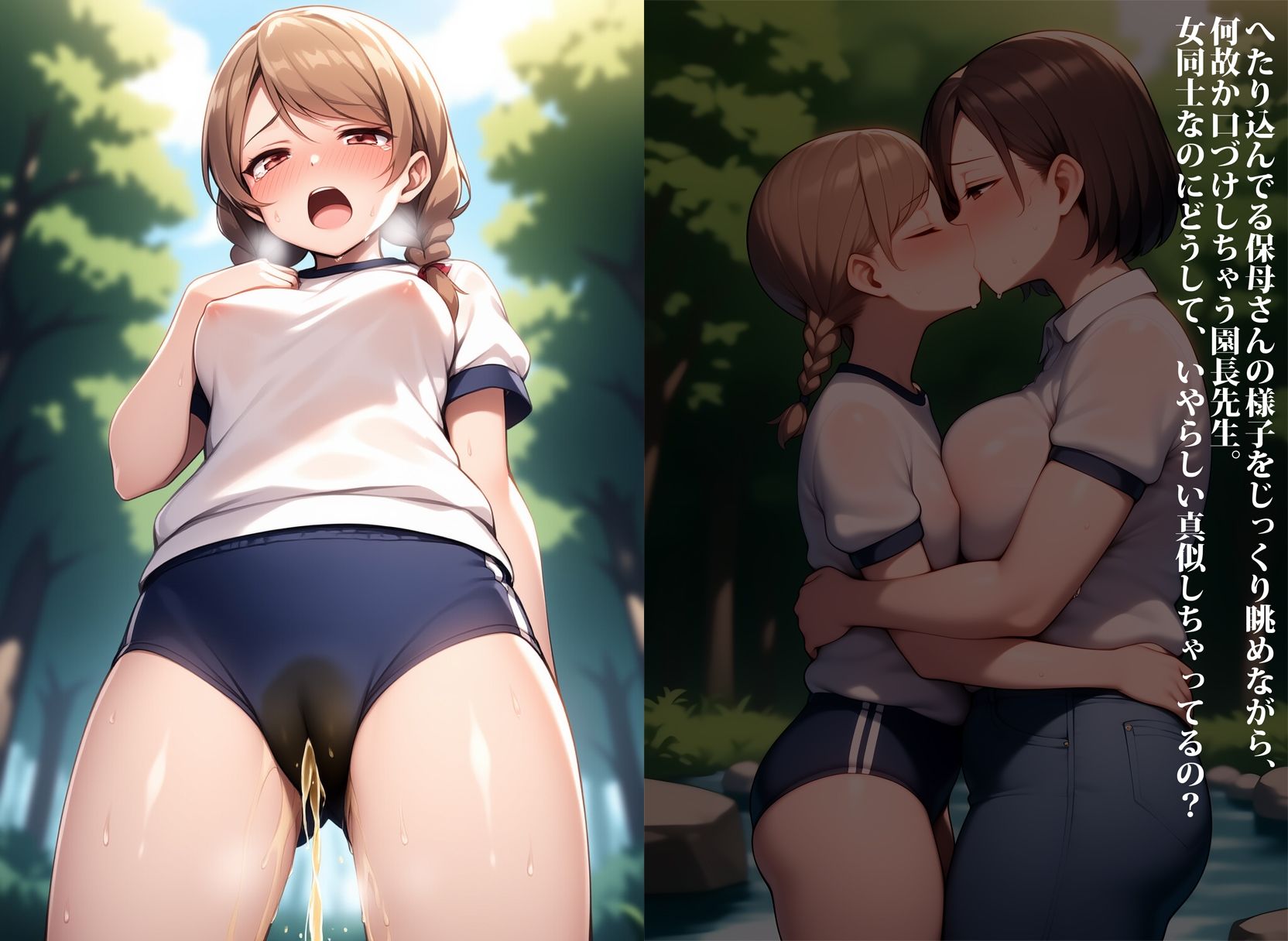 二重人格な保母さんは、精神退行で、すぐお漏らししちゃうの。 画像7