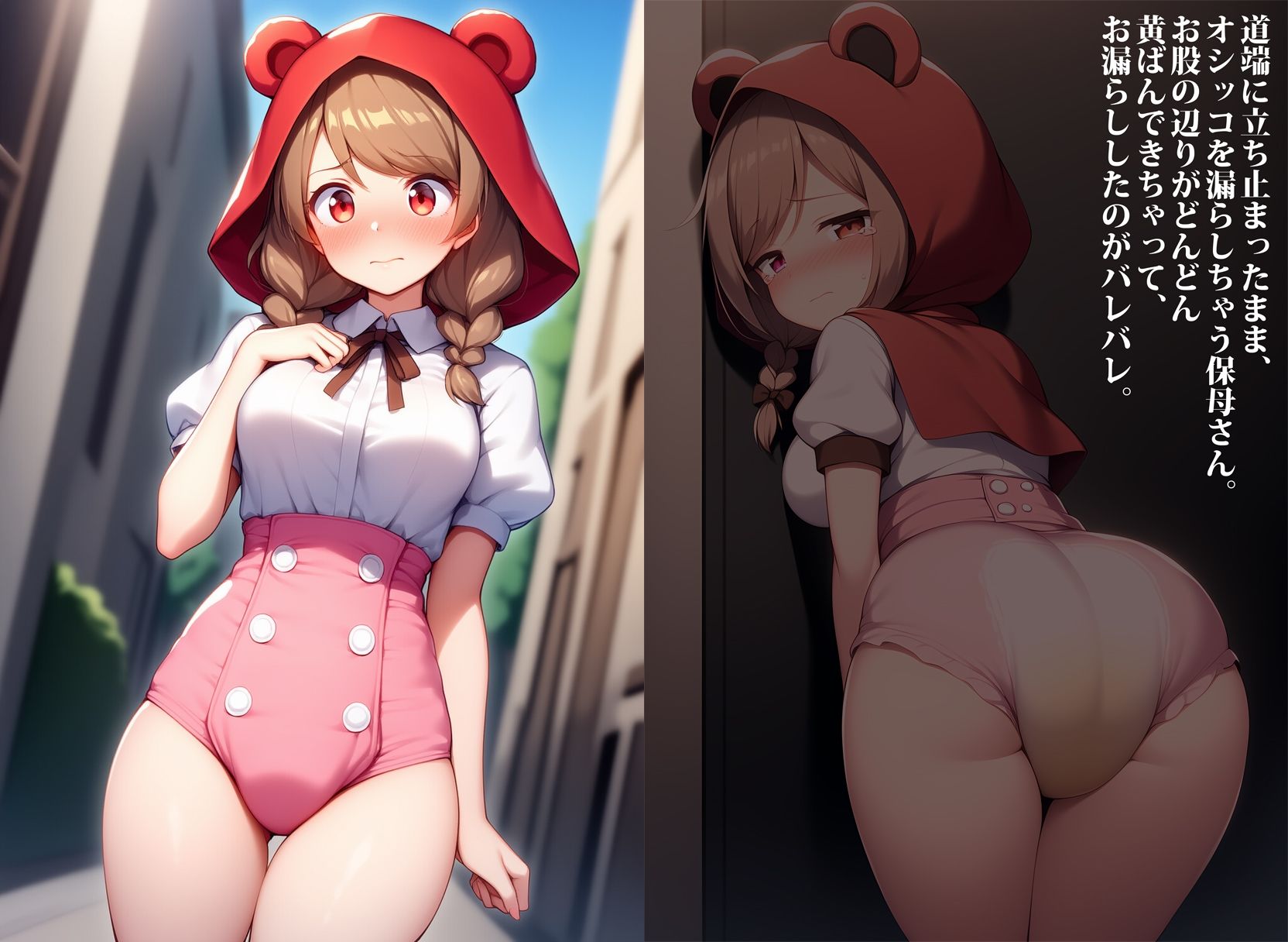 二重人格な保母さんは、精神退行で、すぐお漏らししちゃうの。 画像10