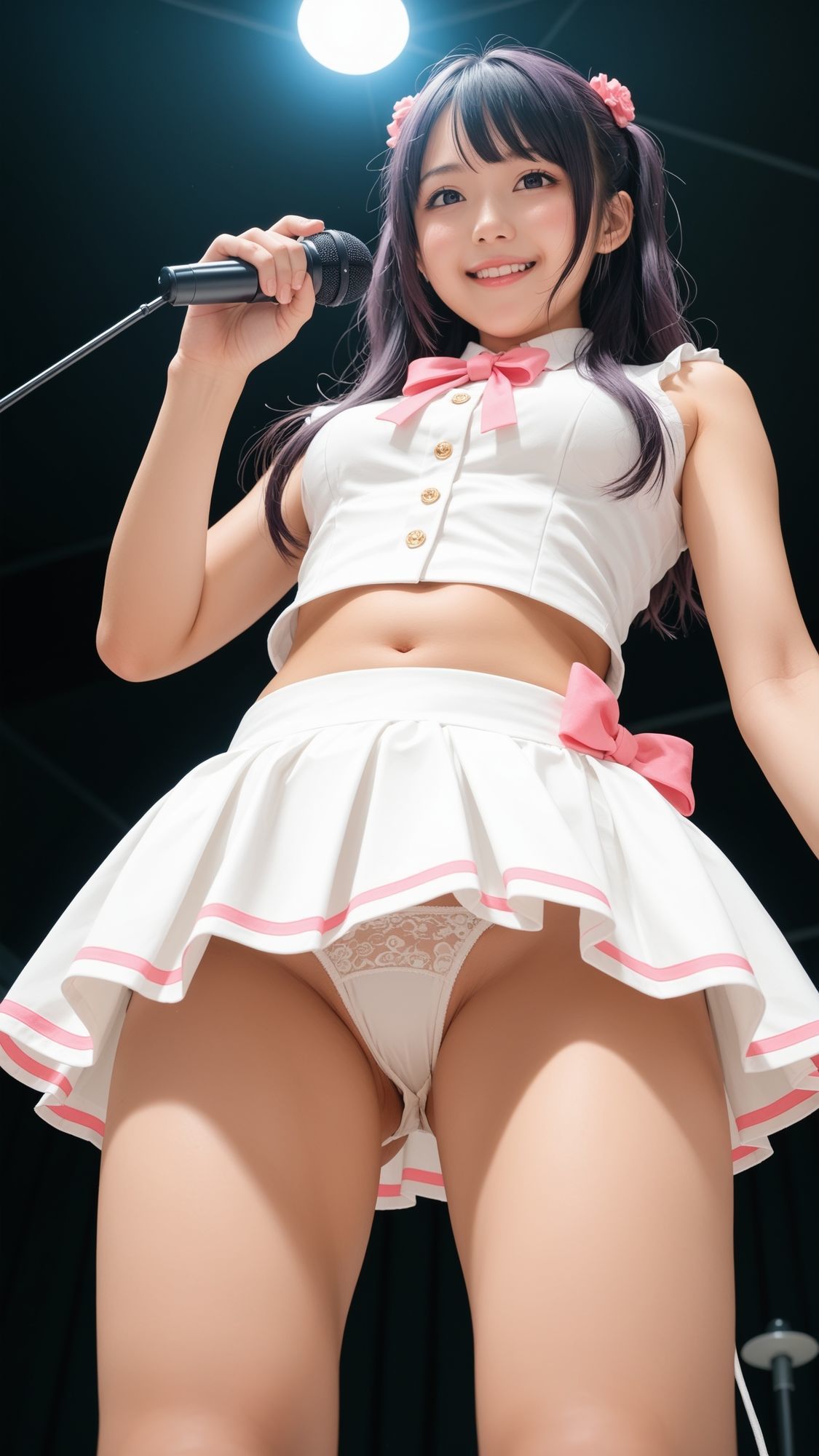 【動画】最前列パンチラアイドルステージのサンプル画像 6