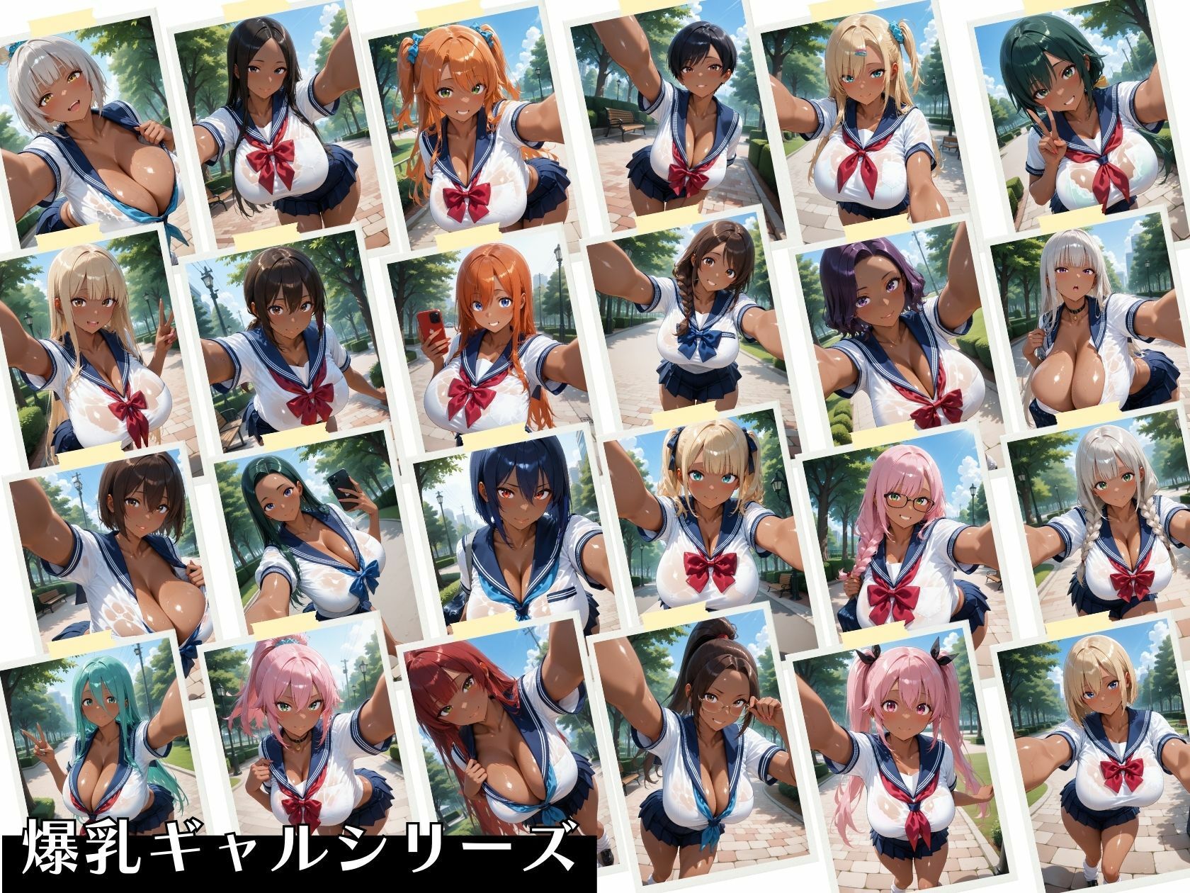 爆乳ギャル&人妻ぬるぬるハメ撮り特別編 画像10