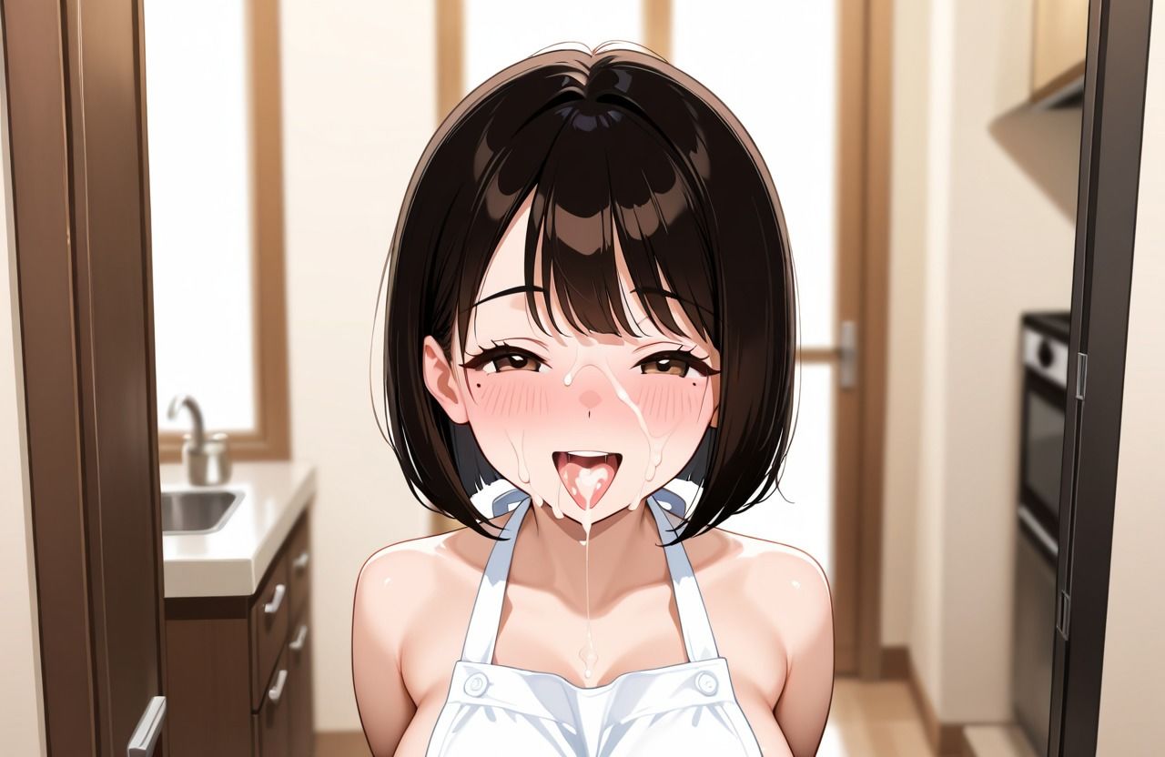 人妻性活  はだかエプロン編のサンプル画像 6