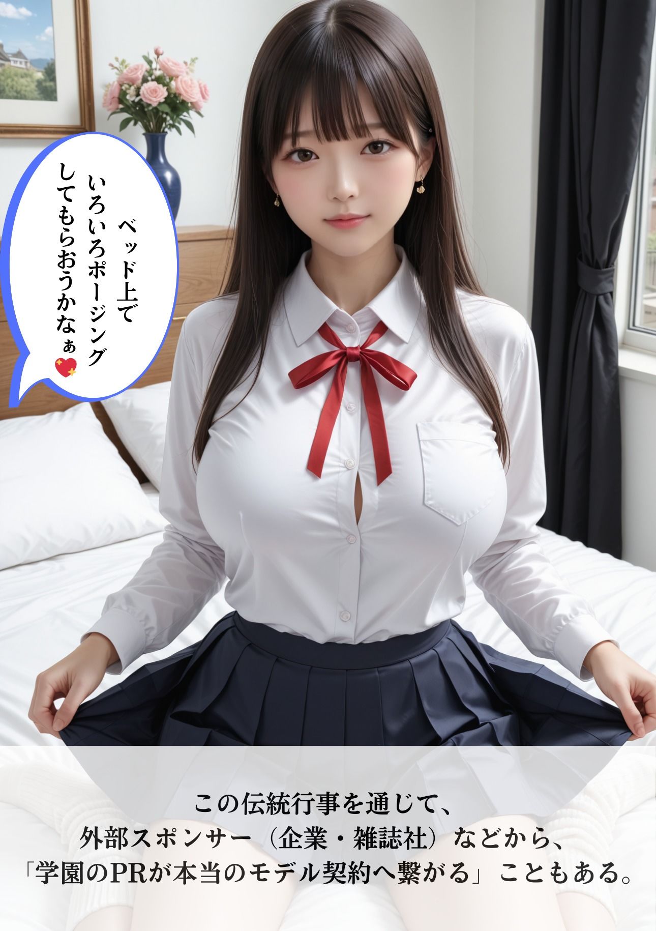 催淫洗脳            学校パンフモデル    広報活動の画像6