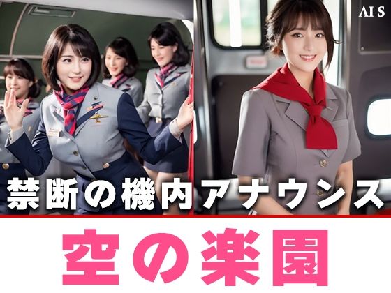 【約40分】『ケツアナ航空』客室乗務員、胸丸出し乱気流。-AIで描く究極の美女達-のサンプル画像 6