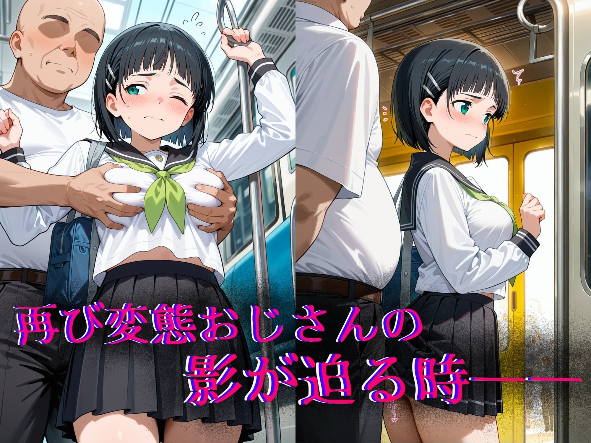 恐怖と快楽の電車内〜痴○で目覚めたワタシのカラダ〜直葉編 画像7