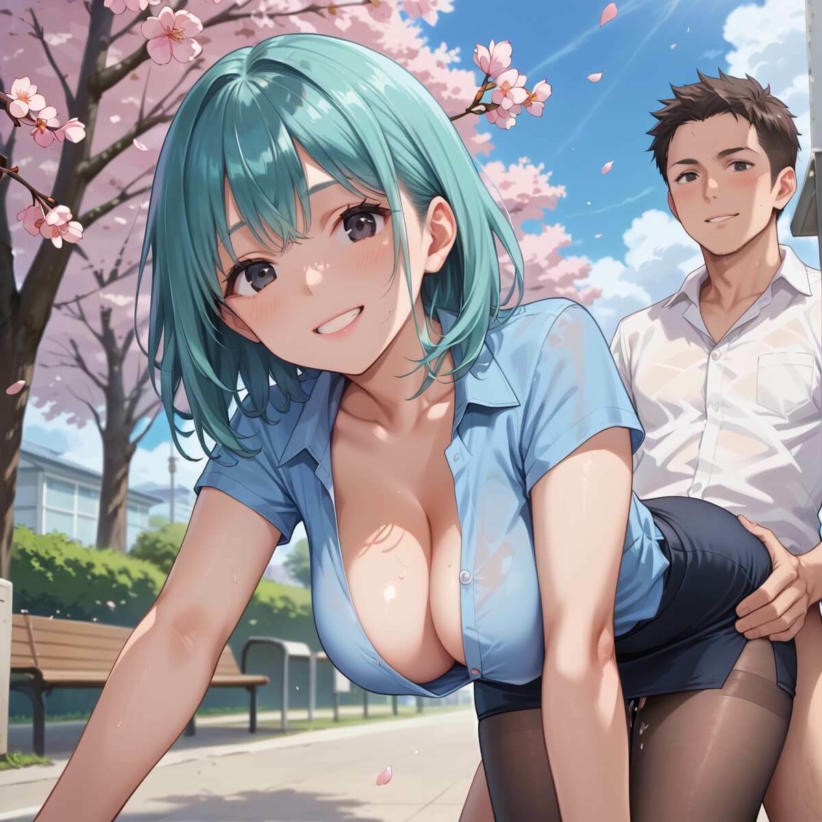 桜咲く新人ОLのエッチな入社式!〜こんな研修聞いてません!!〜6【厳選CG150枚収録】 画像8