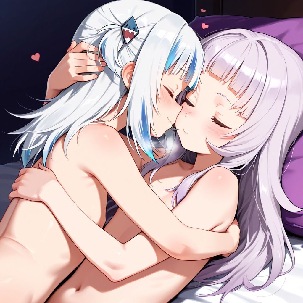 【R-18】がうる・ぐら×紫咲シオン 60枚のサンプル画像 6