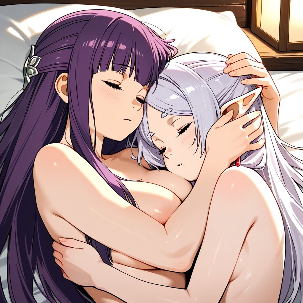 【R-18】フリーレン×フェルン 67枚のサンプル画像 6
