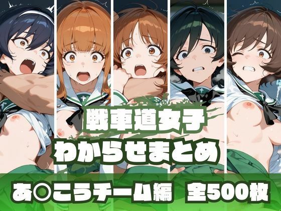 《d_669158》戦車道女子わからせまとめ あ〇こうチーム編のパッケージ画像