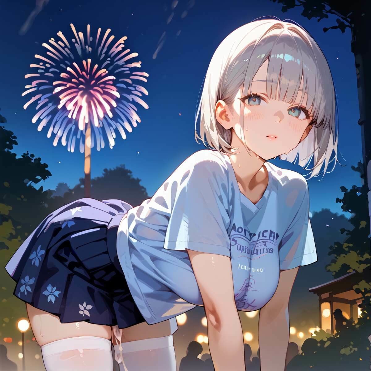 夏祭りの夜の彼女の大誘惑!6・200枚のサンプル画像 6