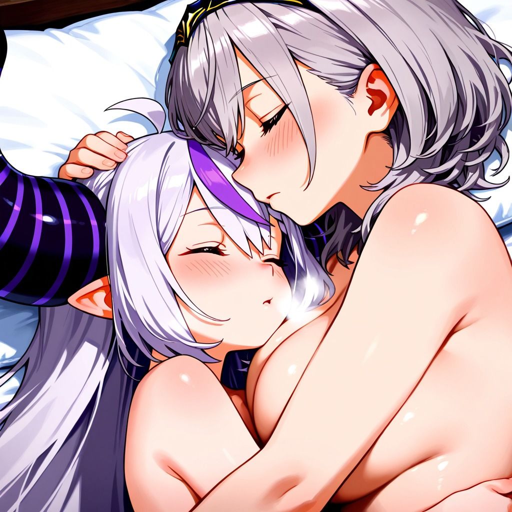 【R-18】白銀ノエル×ラプラス・ダークネス 64枚のサンプル画像 6