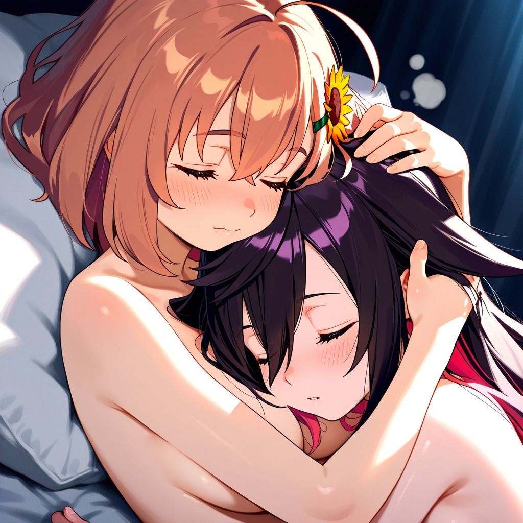 【R-18】本間ひまわり×闇夜乃モルル 56枚のサンプル画像 6
