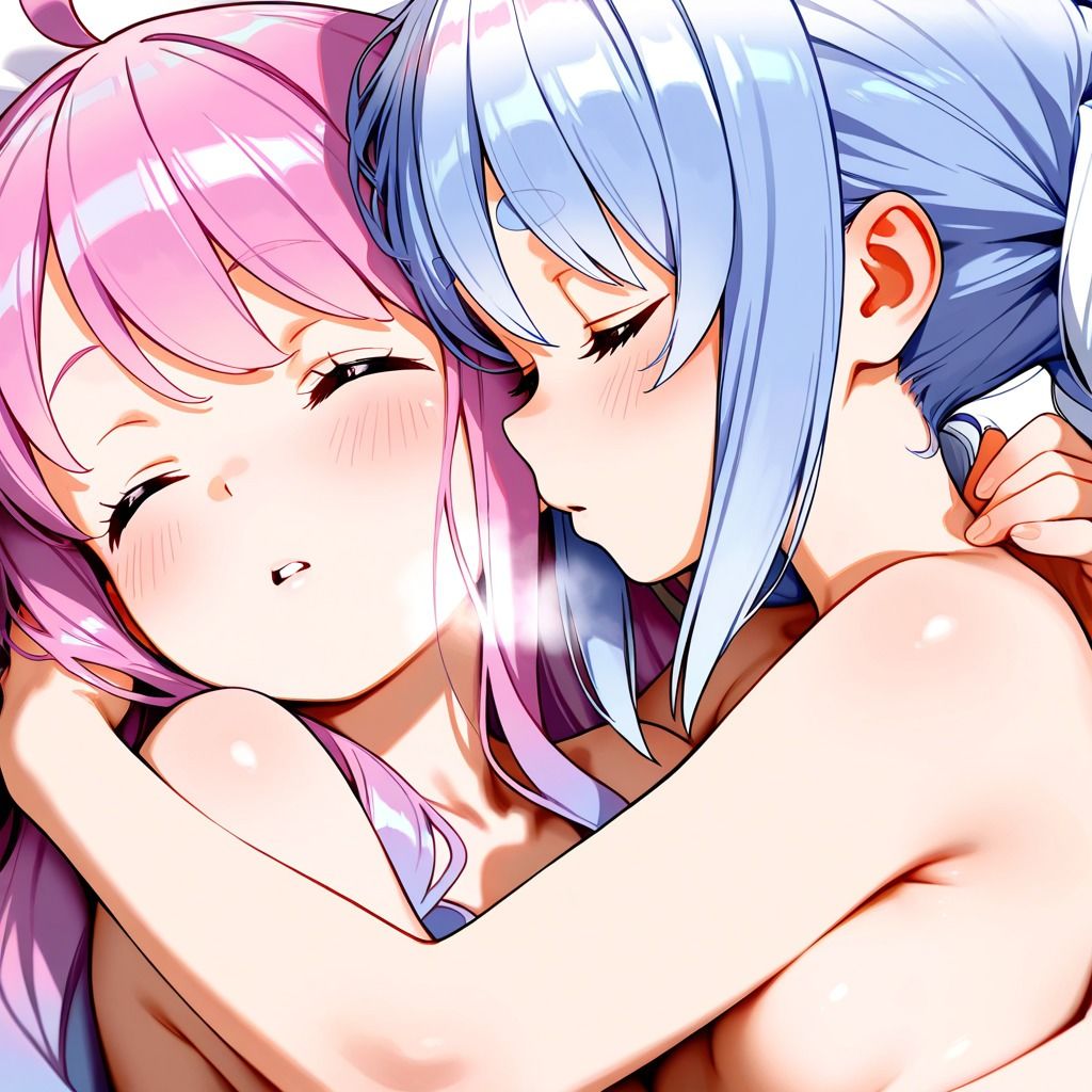 【R-18】兎田ぺこら×姫森ルーナ 59枚のサンプル画像 6
