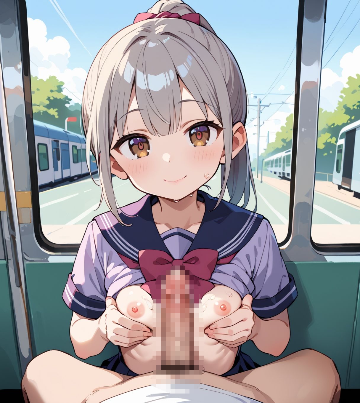夏休みの午後、ローカル線で君とpart.2のサンプル画像 6