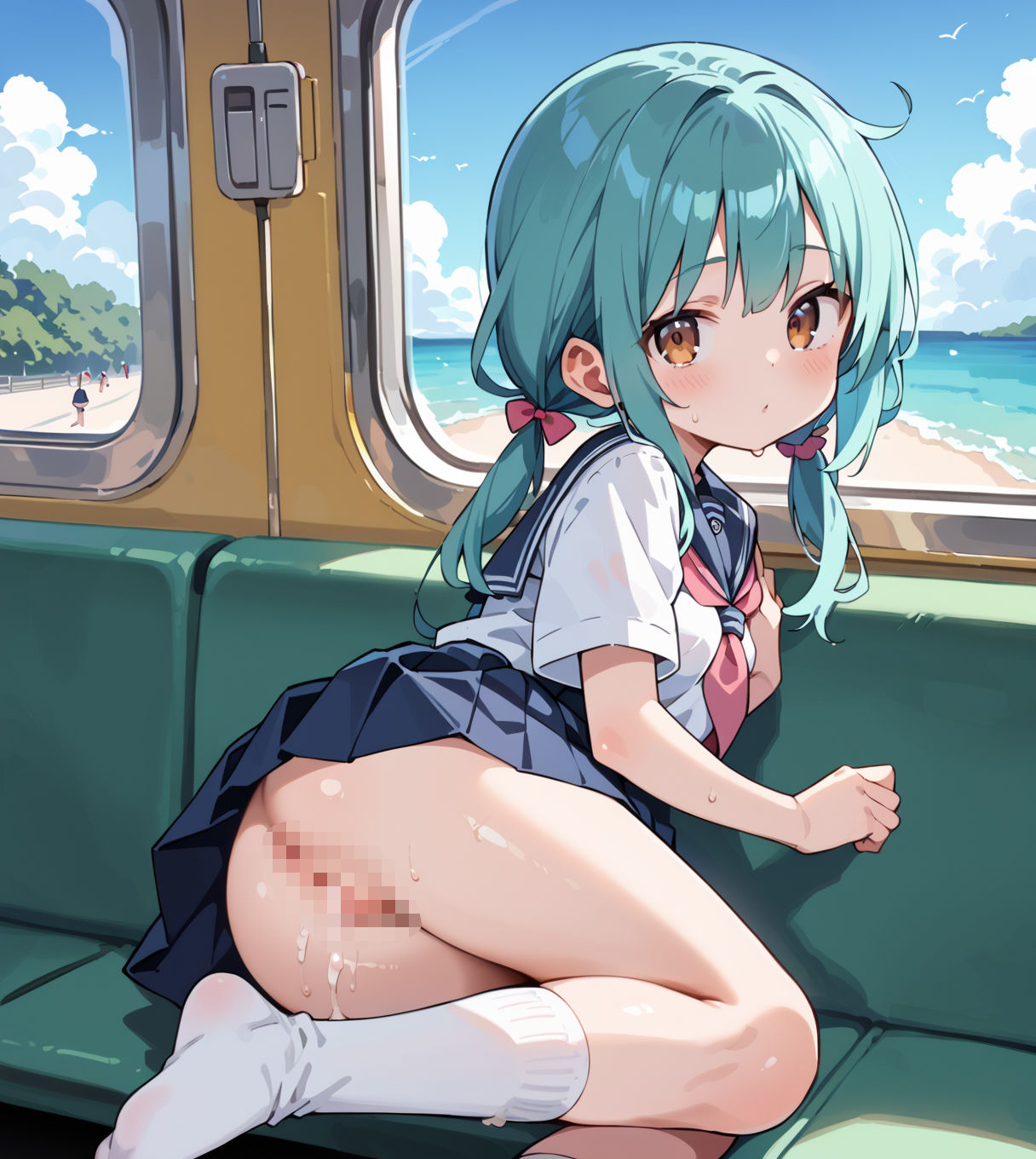 夏休みの午後、ローカル線で君とpart.8のサンプル画像 6