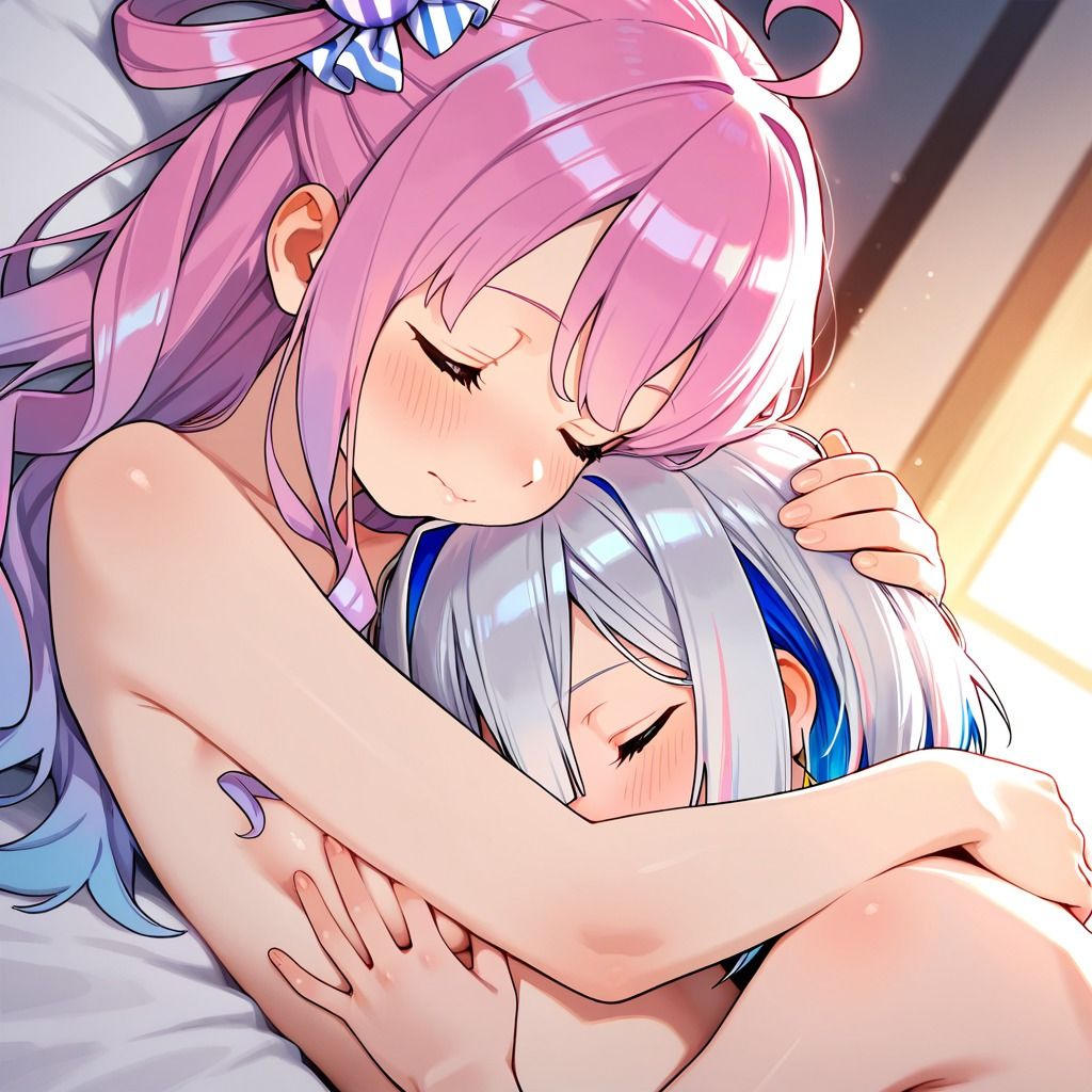 【R-18】天音かなた×姫森ルーナ 61枚のサンプル画像 6