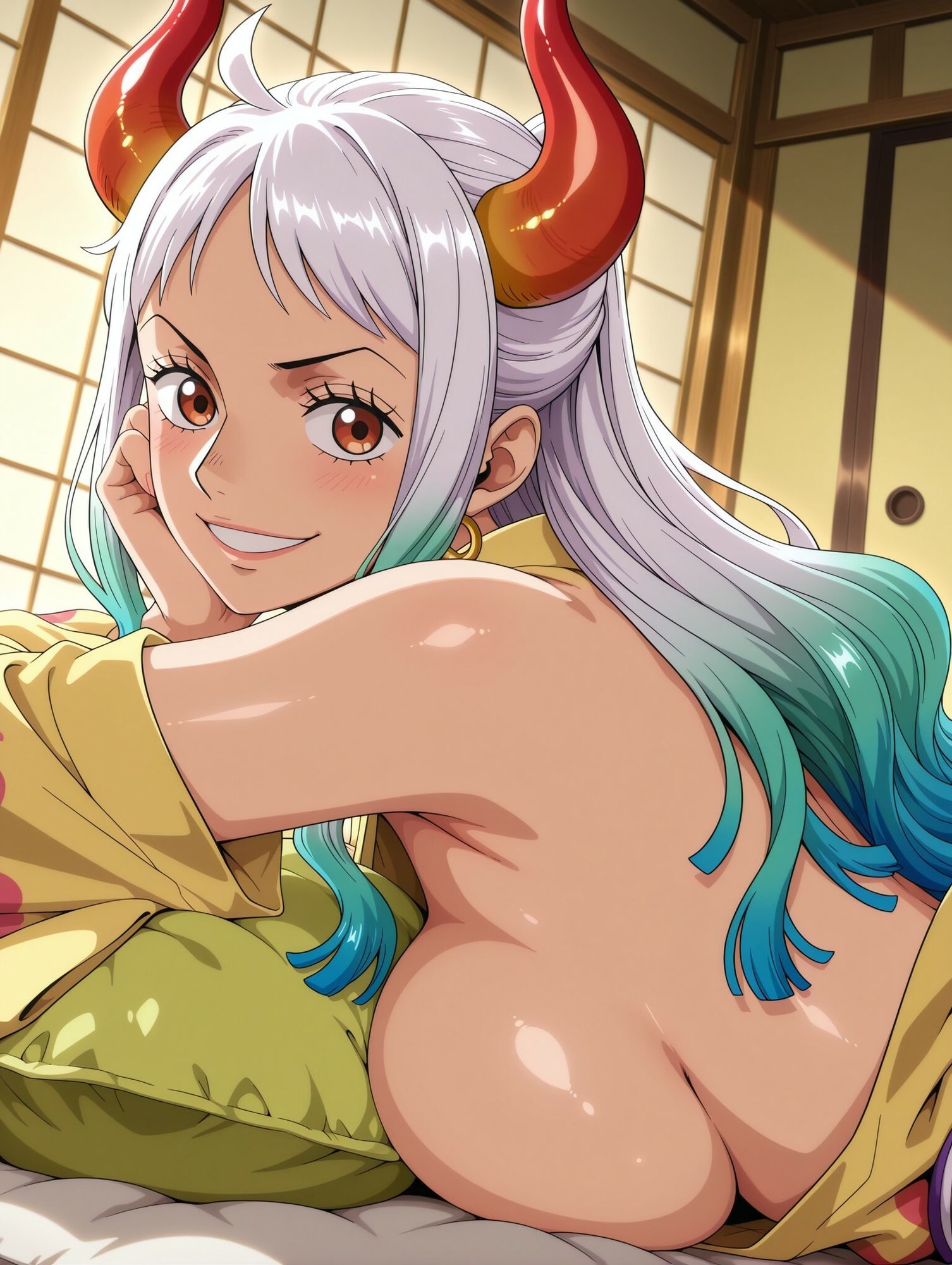 【500枚】ワンピース・鬼滅の刃エロ画像_可愛くてセクシーな女の子たちのエッチなおっぱいのイラスト集 画像8