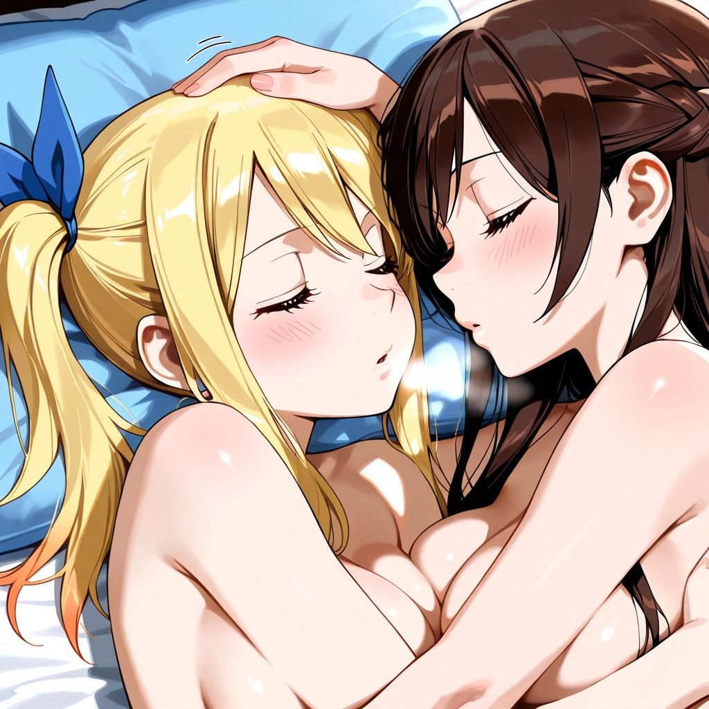 【R-18】水原千鶴×ルーシィ・ハートフィリア 93枚のサンプル画像 6