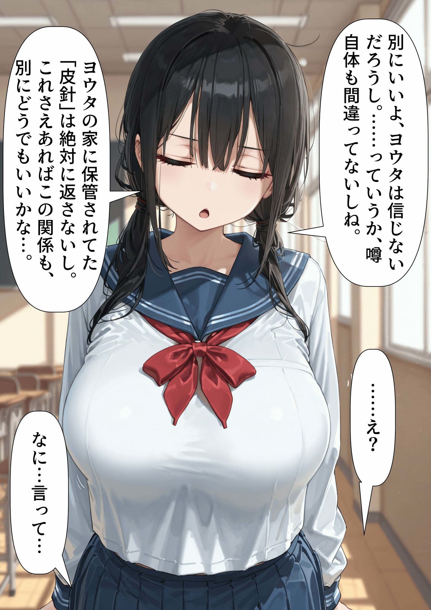 TS2作品セット3（【人格上書き】クソ上司の人格が社内Aiロボに上書きされたゾ・ 【皮モノ】呪いのアイテム「皮針」の2作品を収録）のサンプル画像 6