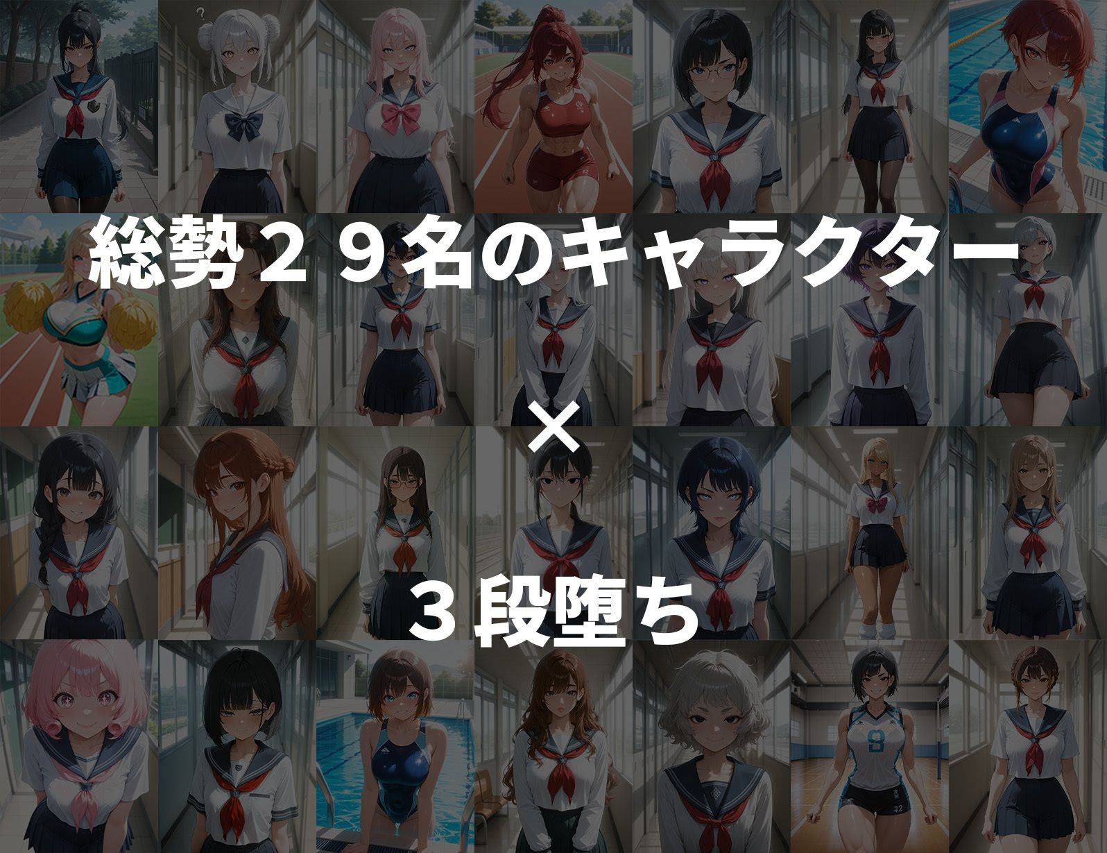 JK中出し即アヘ〜調子にのった女子校生を種付おじさんが中出しでワカらせる〜 画像8