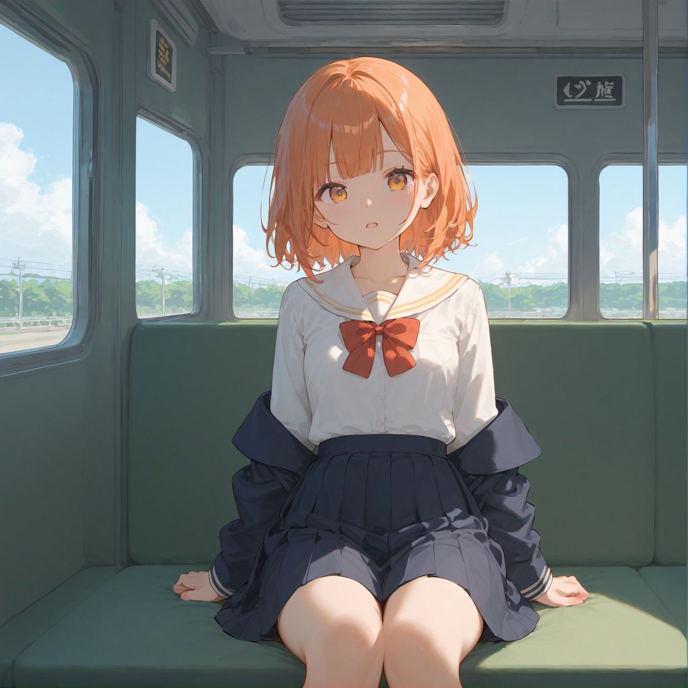 ビッチ用レ●プ車両！乗ったら終点まで乗り継ぎまくってください4【制服美少女の厳選CG258枚収録】のサンプル画像 6