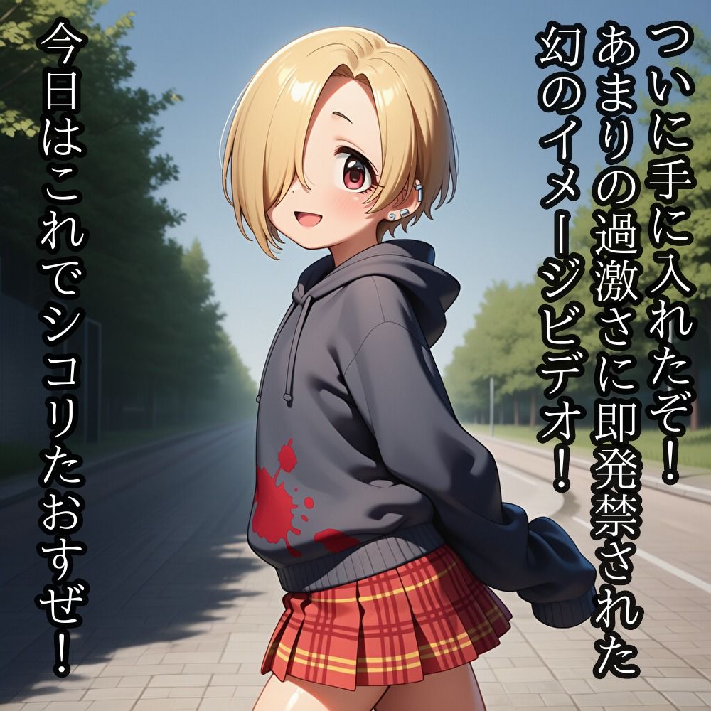 発禁イメージビデオ「青い小梅」のサンプル画像 6