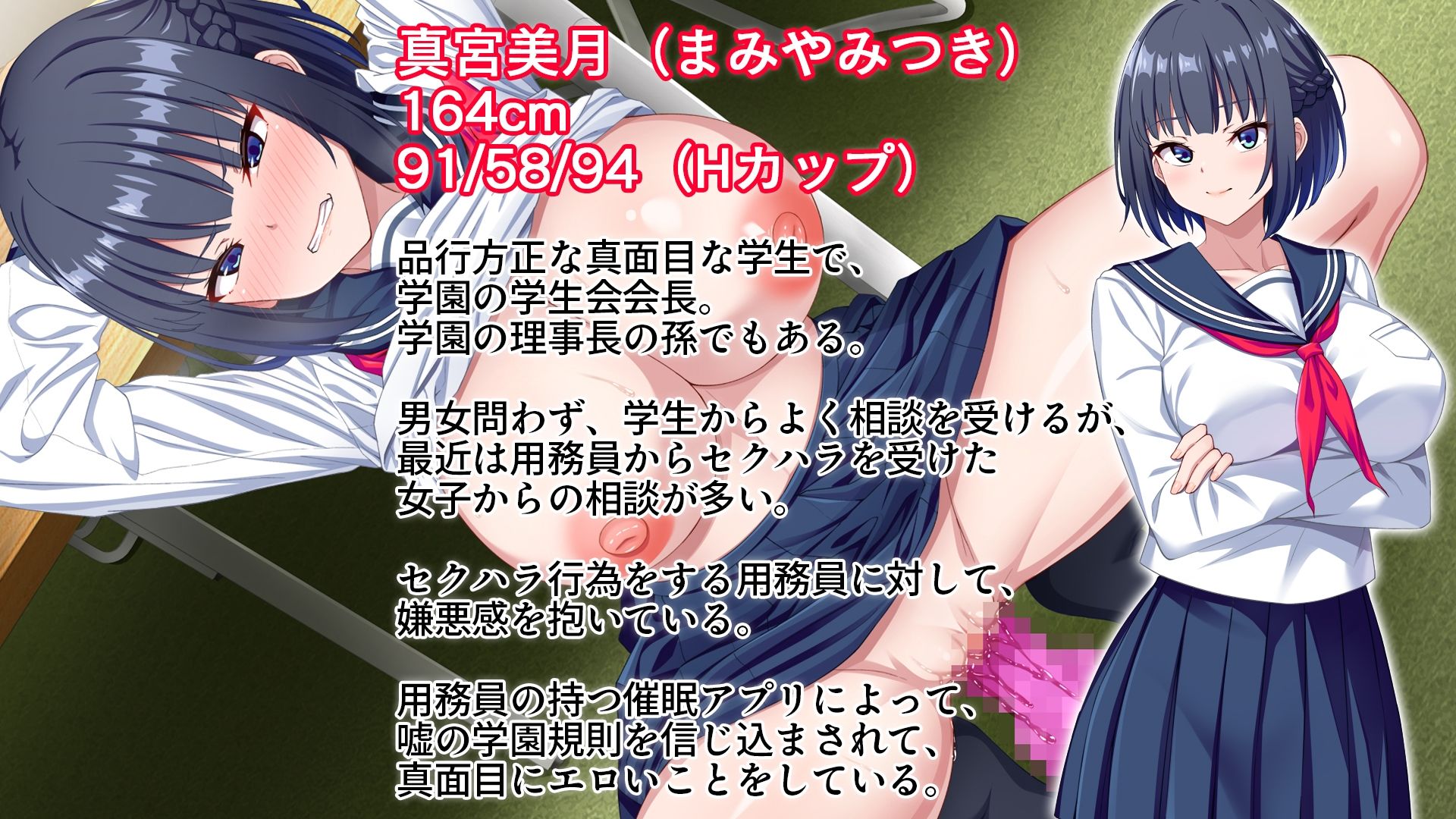 【CG集版】俺を嫌いな品行方正な会長様を、常識改変で卑猥な性処理メス豚に堕とすのサンプル画像 6