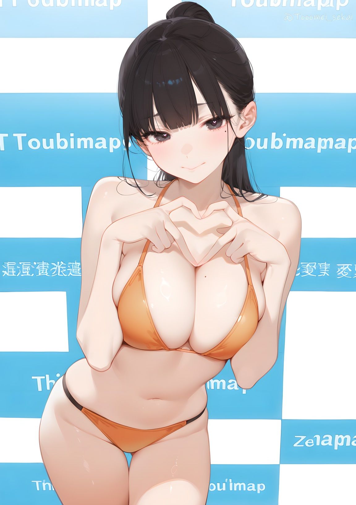 Kカップ爆乳J〇のポニテちゃんがHしたりNTRたりする本のサンプル画像 6