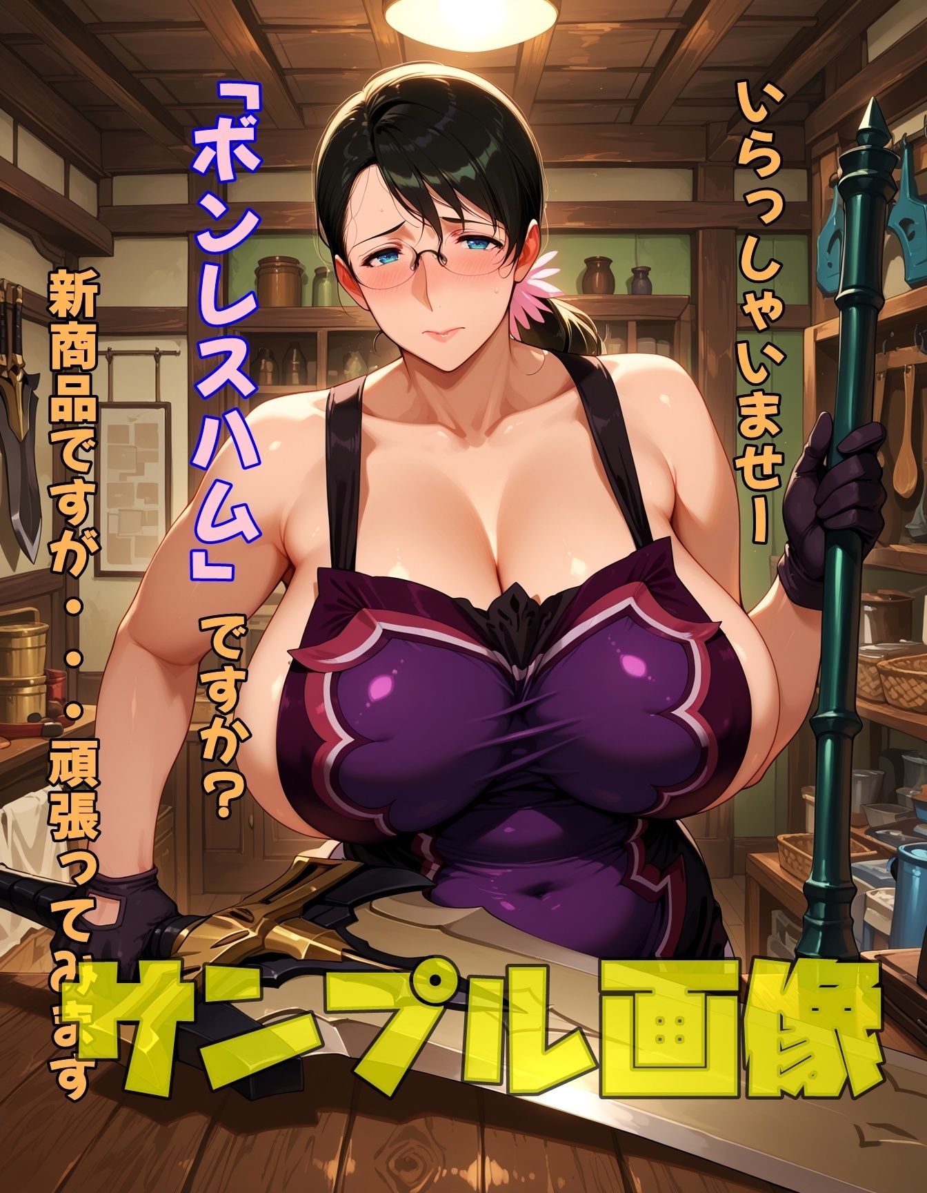 お肉を売ってる武器屋さんパート2のサンプル画像 6