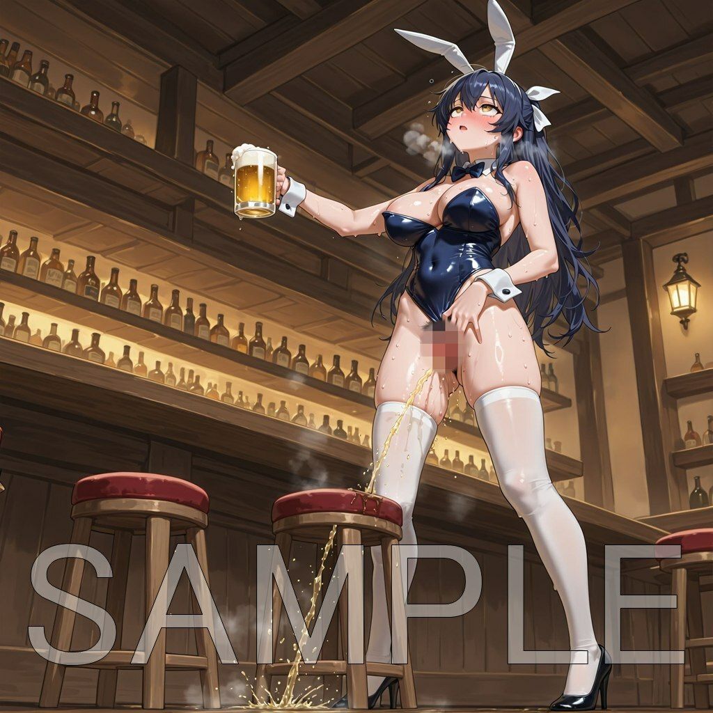 限界放尿バニーガールのサンプル画像 6