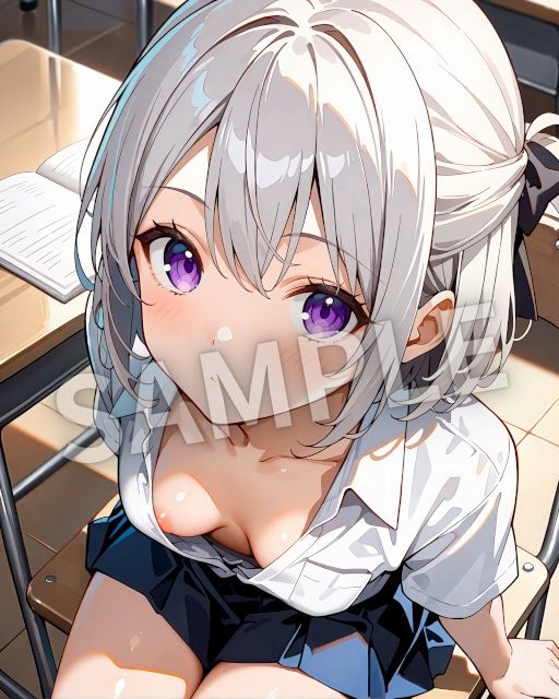 ちょっぴりドキドキ胸チラシーンのサンプル画像 6