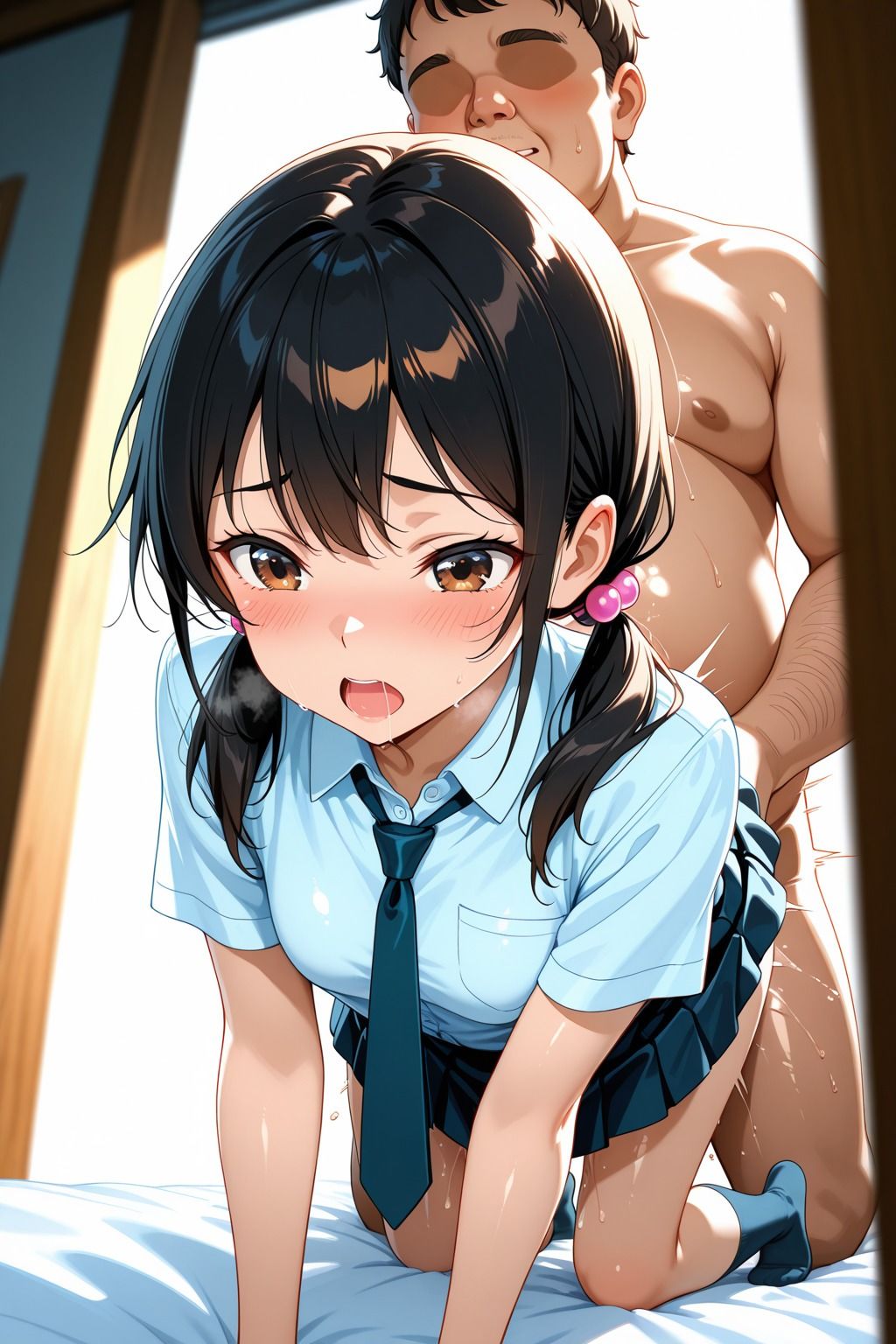 義父のオナホ化  女子校生ガチハメのサンプル画像 6