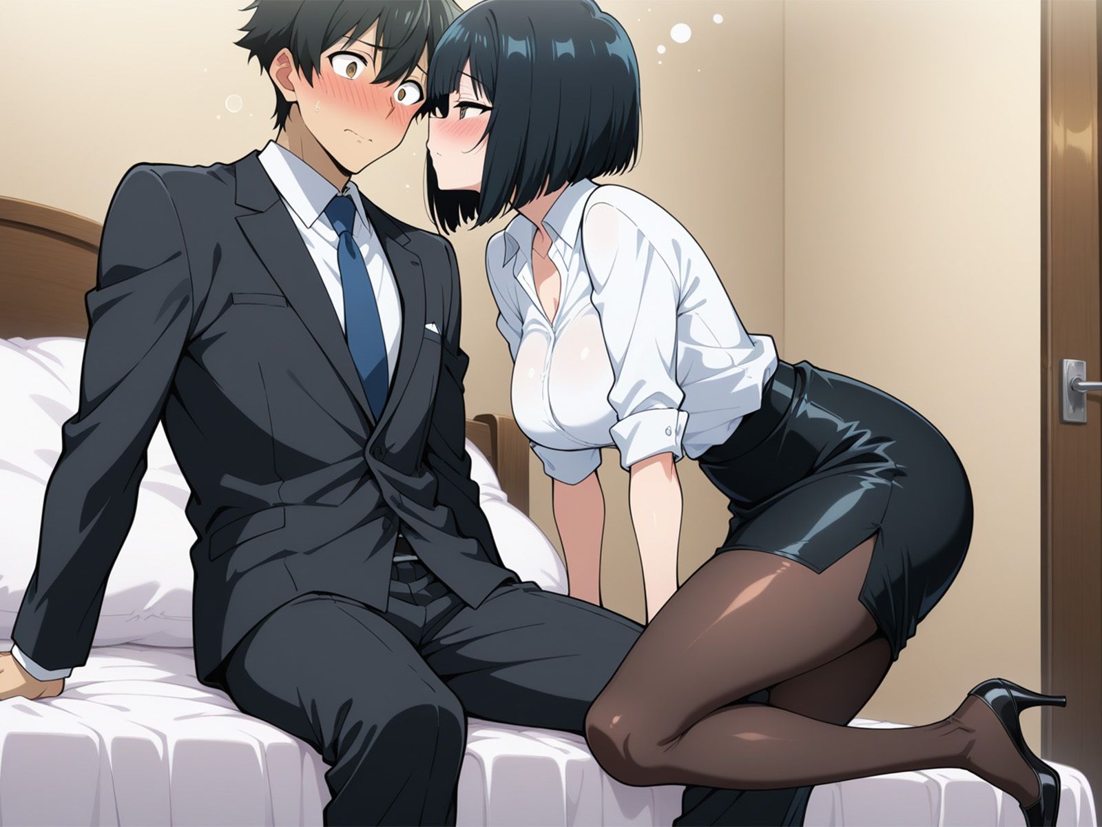 怖い女上司が泥●して一晩中絶頂生ハメのサンプル画像 6