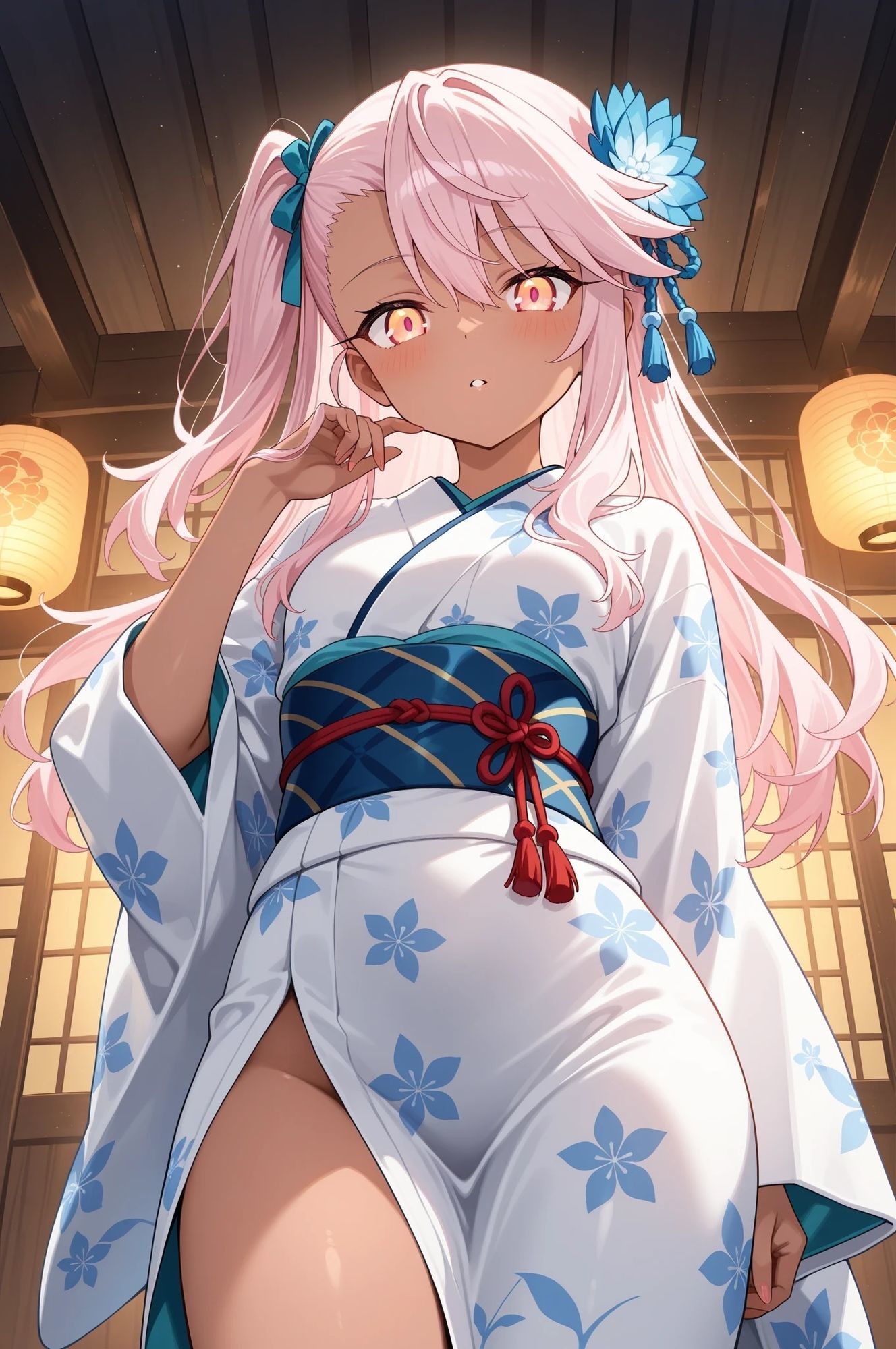 虹かけ誌 Fate イラスト集10 クロエ・フォン・アインツベルン ソフトクリームを舐めているだけだよ、バカだなあ(笑)のサンプル画像 6