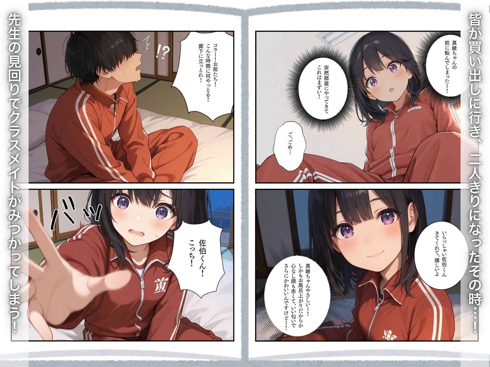 修学旅行―女子部屋の布団の中で起きた憧れの同級生との秘密の出来事。の画像7