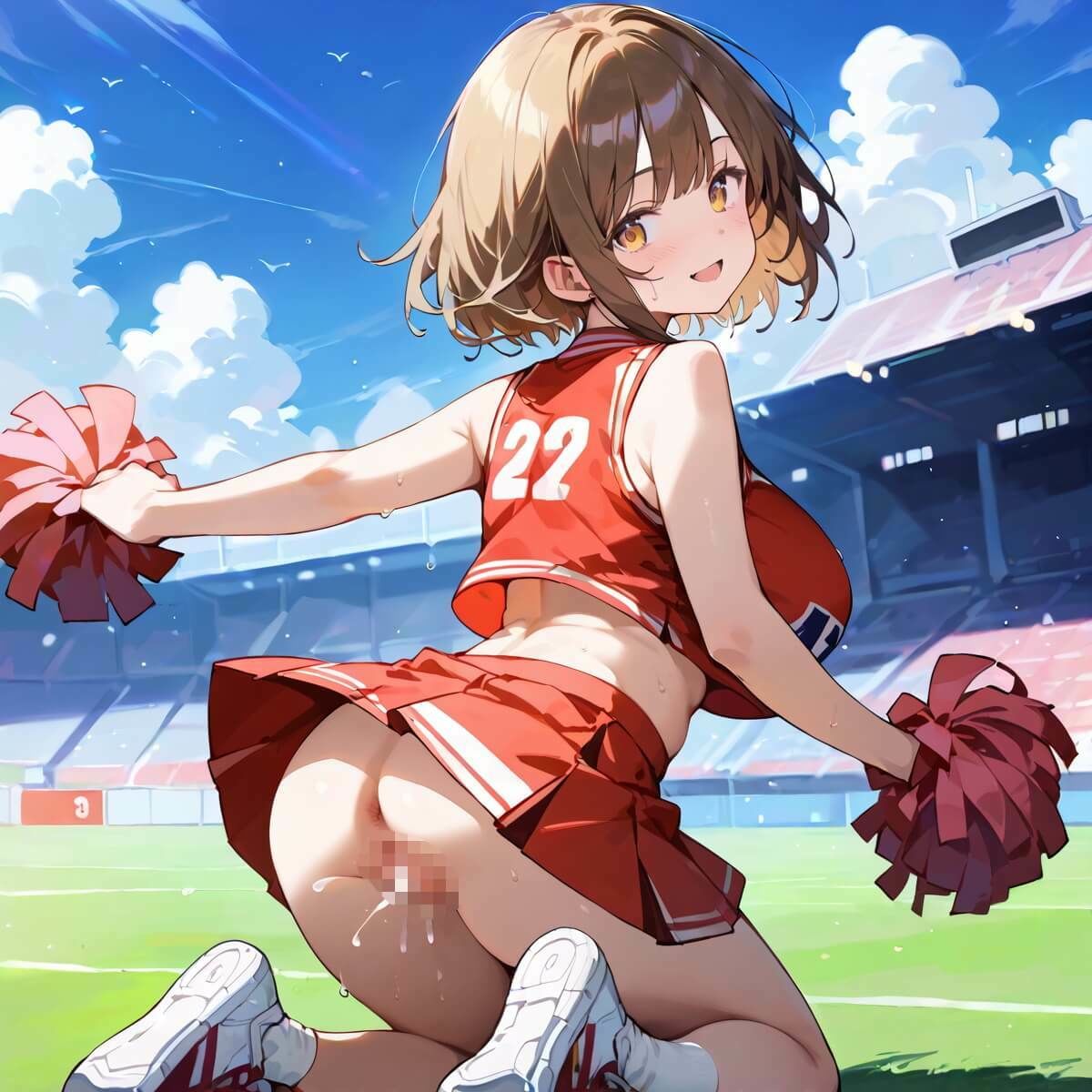 応援だけじゃ、物足りない！！エールは体で送ります！！！7【厳選CG210枚収録】のサンプル画像 6