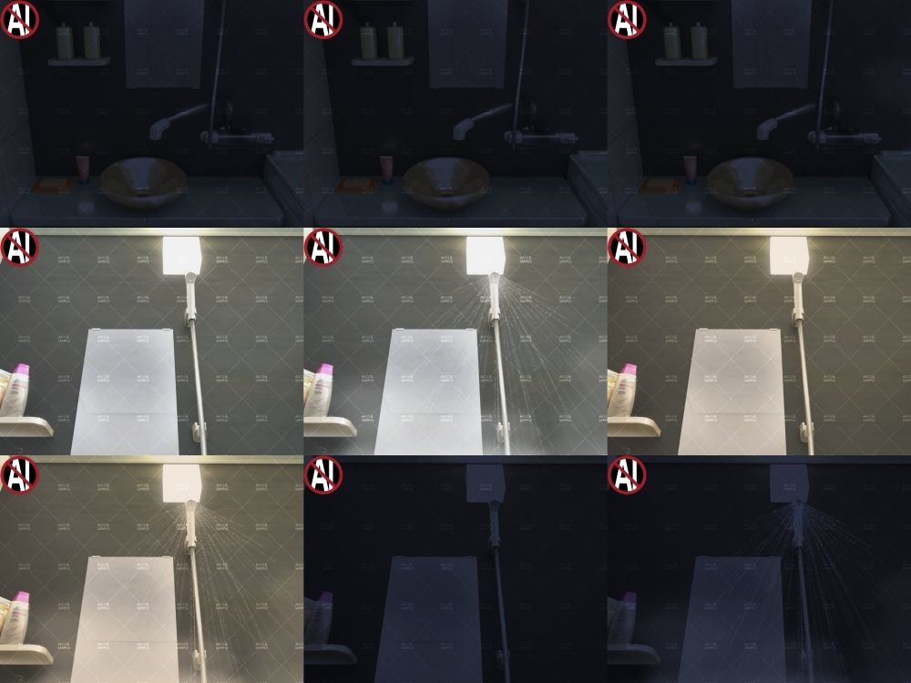 みにくる背景CG素材集『日常編』-水回り02- (dcg jp-003)