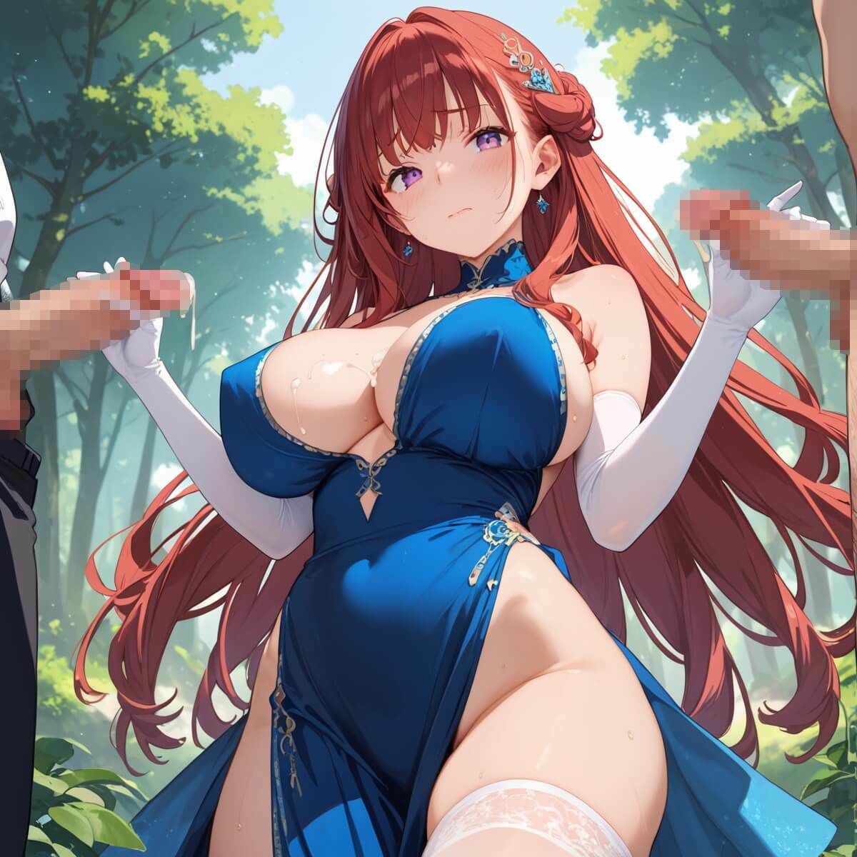 プリンセスと野獣たち！異世界のお姫様をめちゃくちゃにします！8【厳選CG240枚収録】のサンプル画像 6