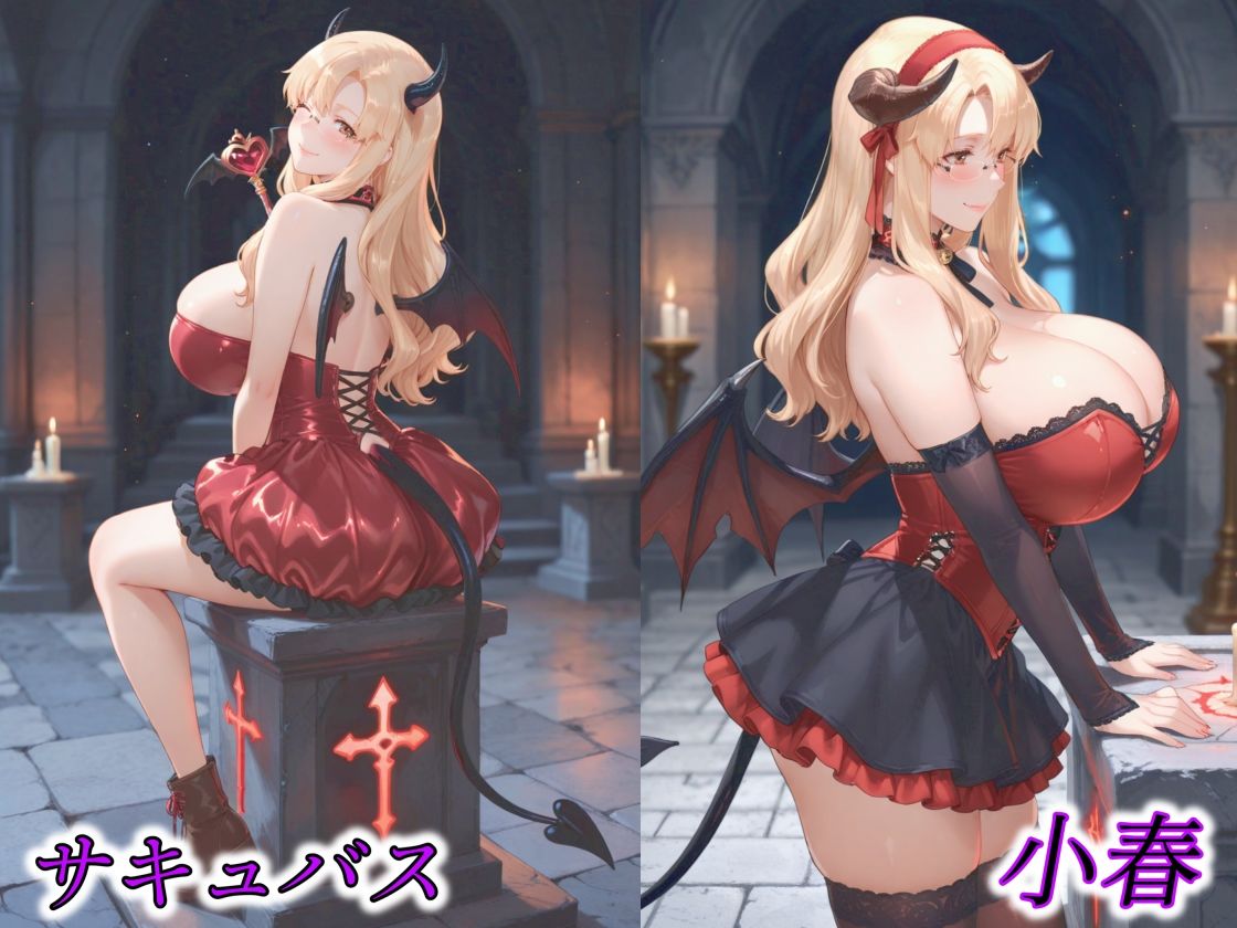 京香・結花・小春 Halloween Collection キョンシー＆サキュバスのサンプル画像 6