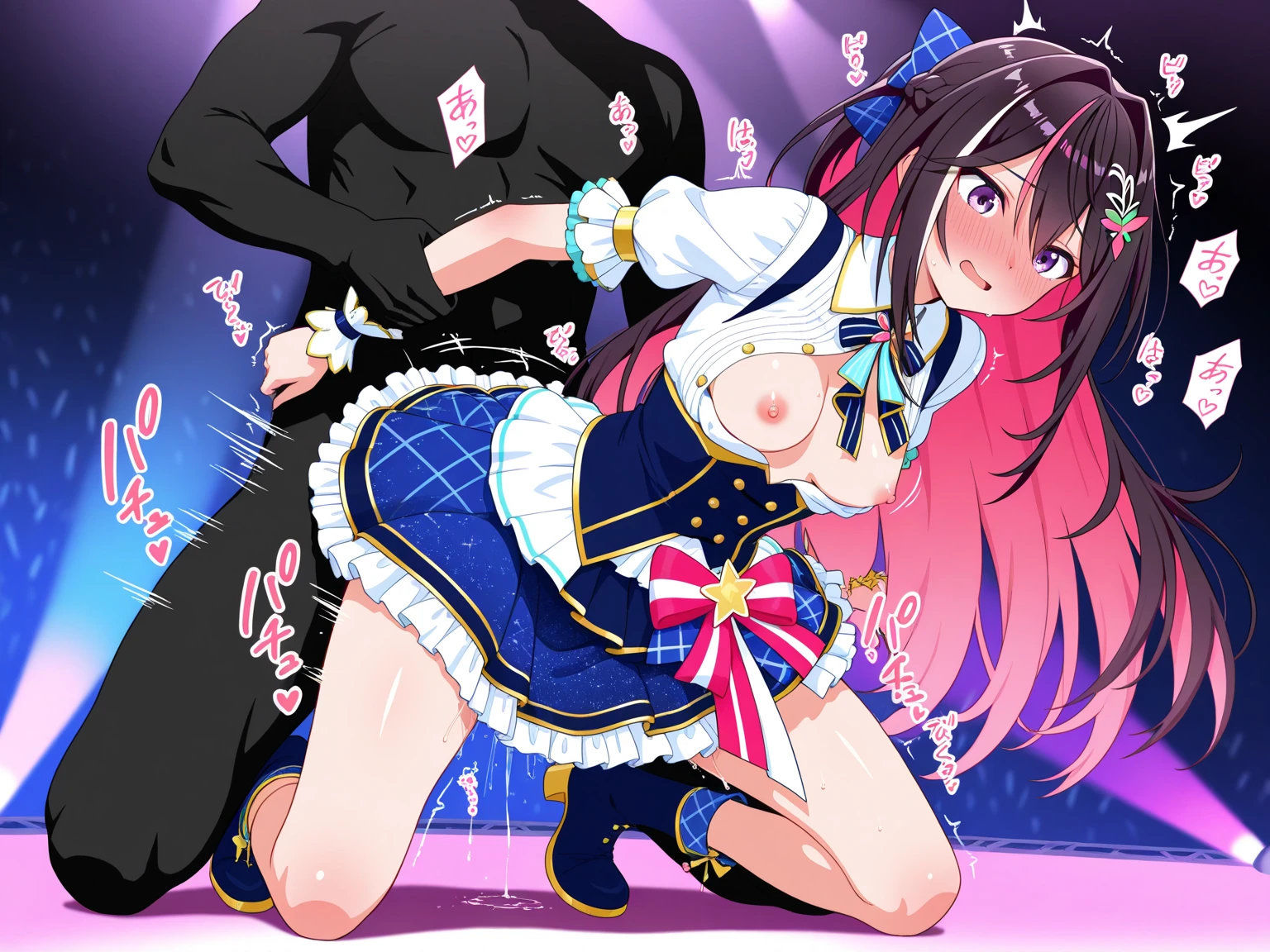 星街すいせい，AZki，キズナアイ  生成AI  エロ画像  ホロライブのサンプル画像 6