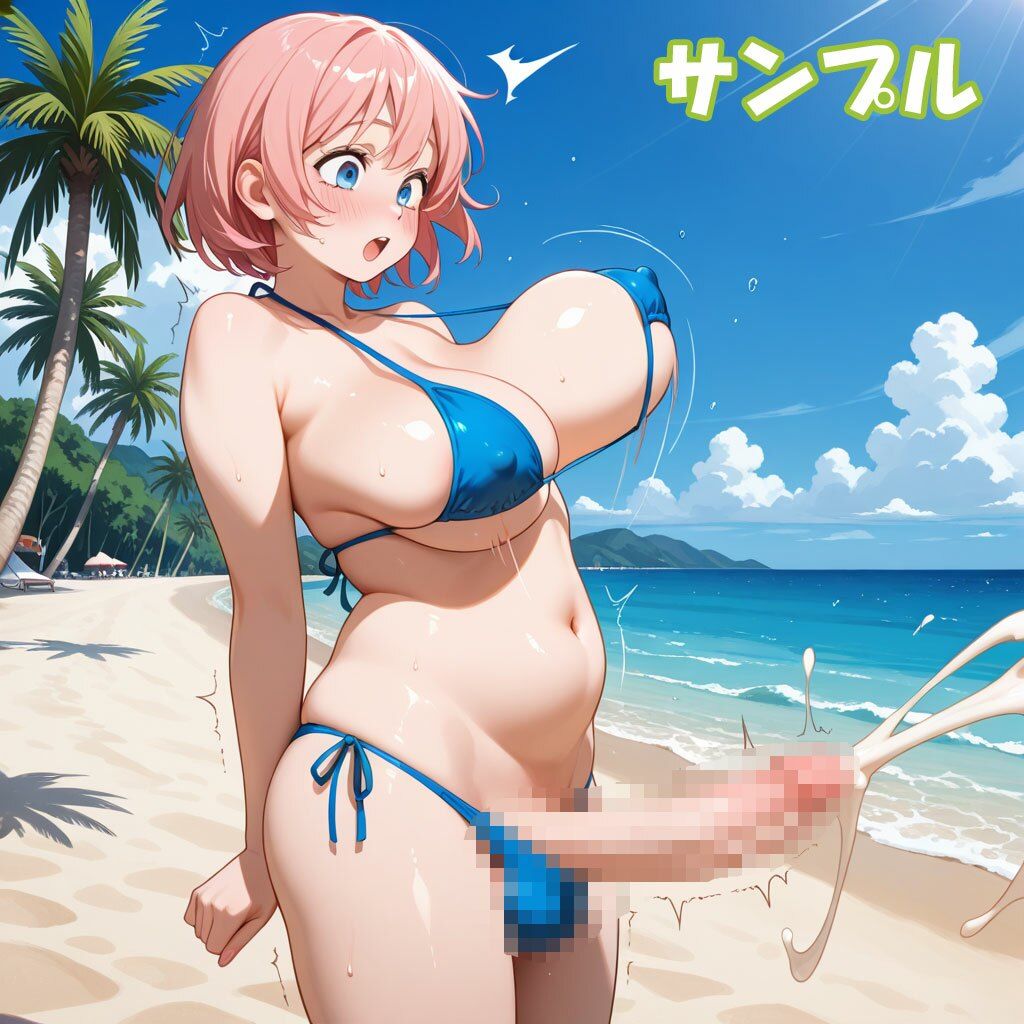 ふたなり彼女！ときどき彼女！6 ＜ぽっちゃり海編＞のサンプル画像 6