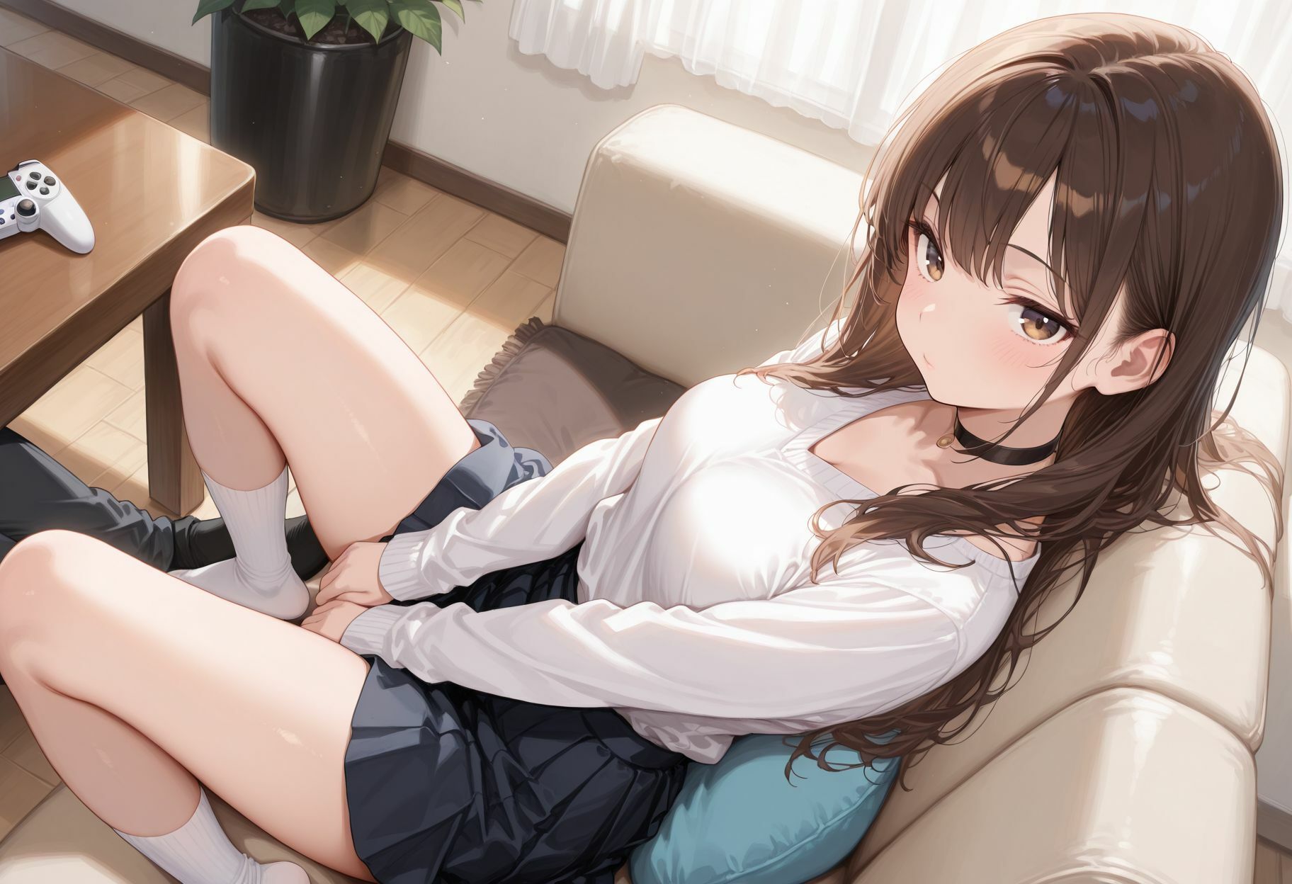 ゲームで負けた姪っ子  強●中出しのサンプル画像 6