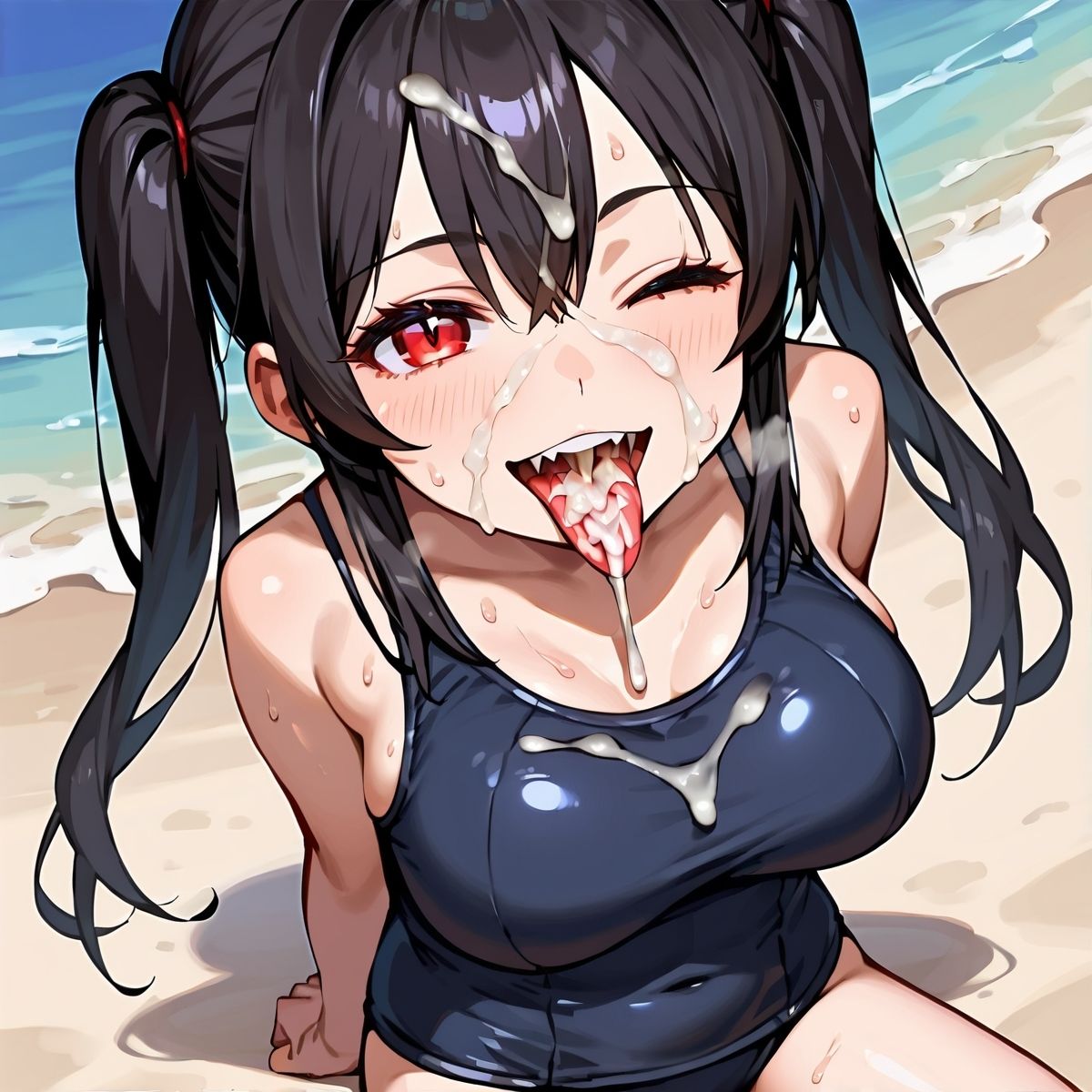 真夏の君と、ビーチサイド。10のサンプル画像 6