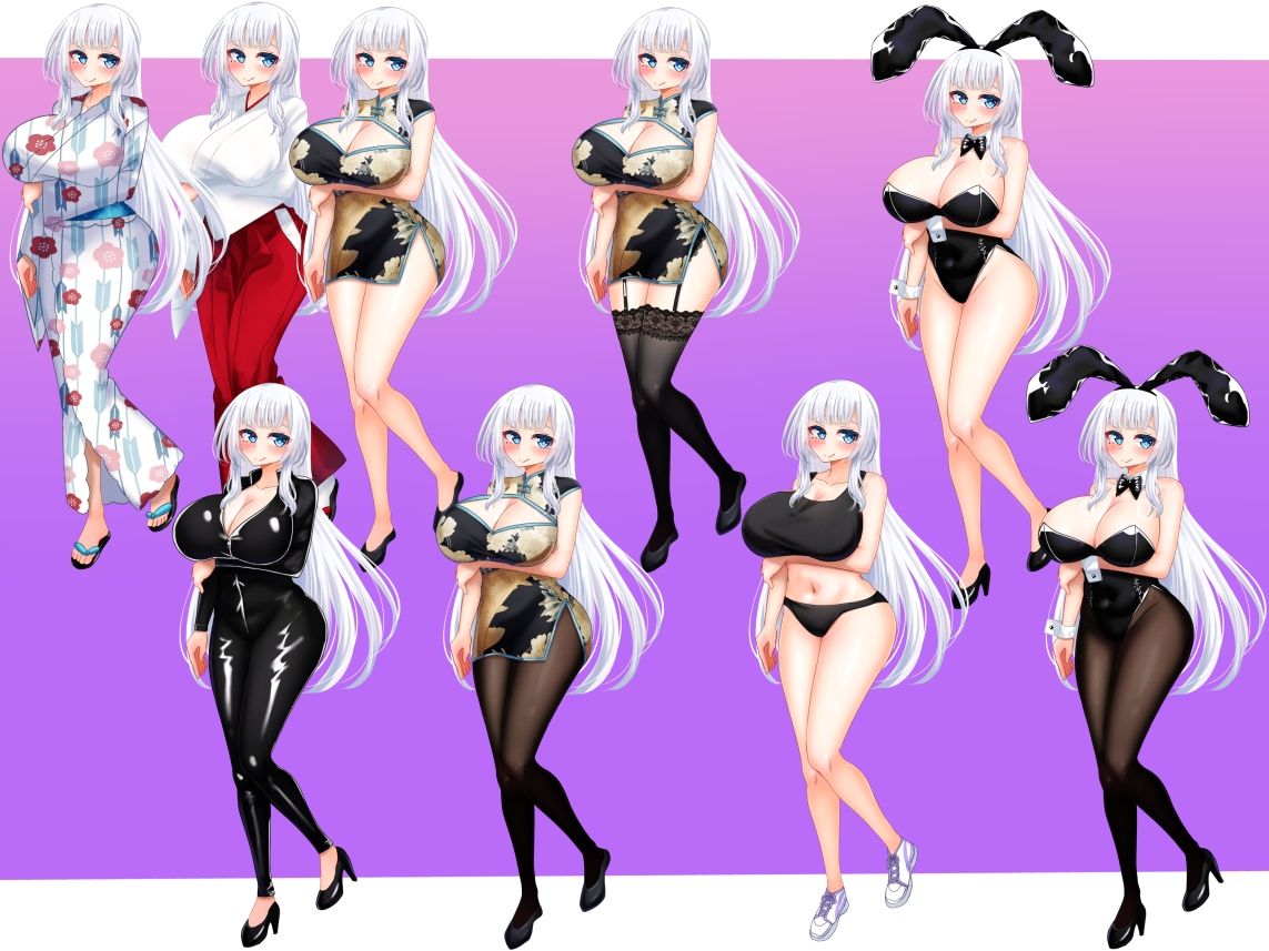 立ち絵素材 制服の女の子 HCGセット4のサンプル画像 6