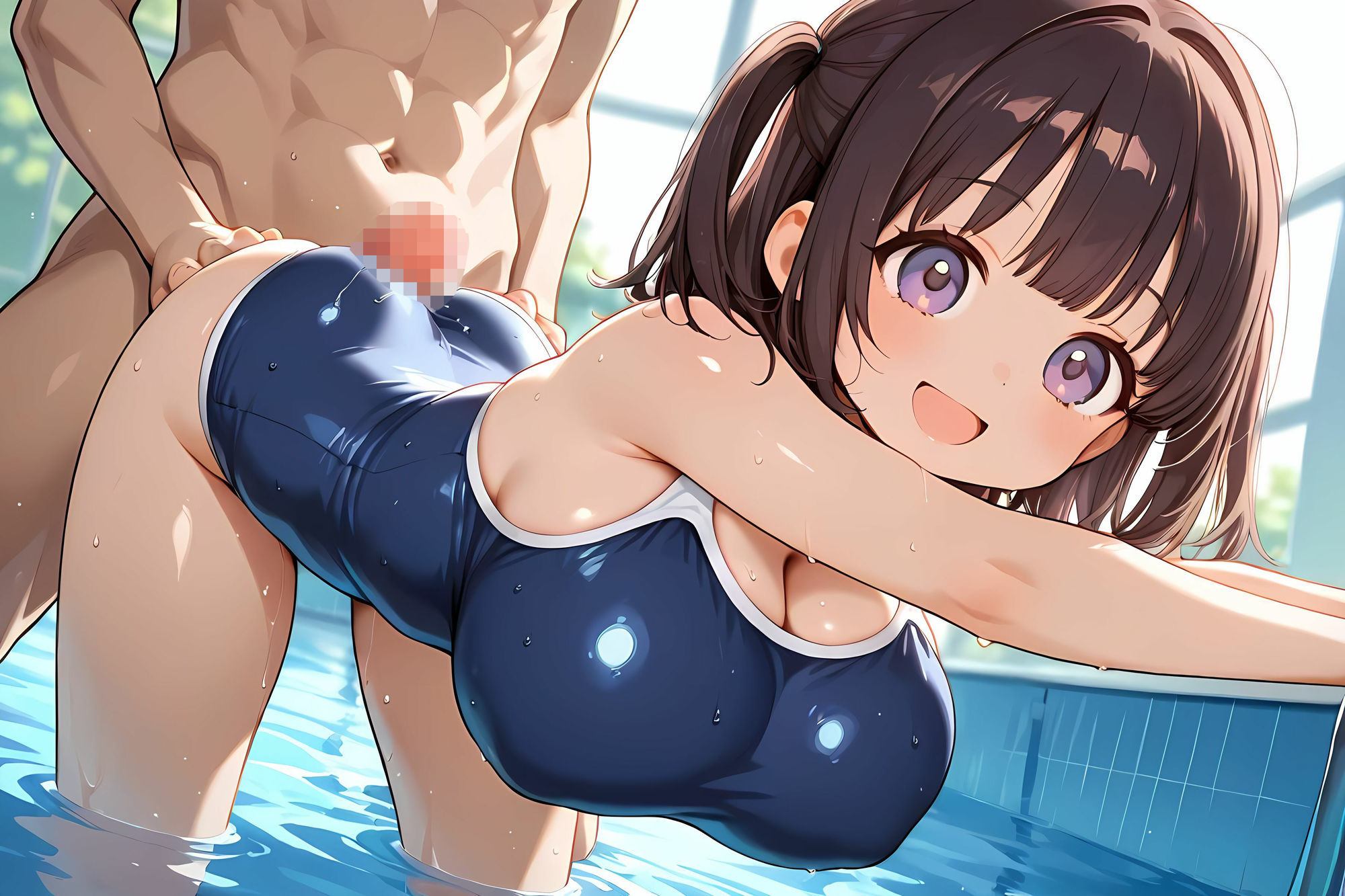 巨乳の妹とクラスメイト「みんな一緒にエッチしよ」のサンプル画像 6