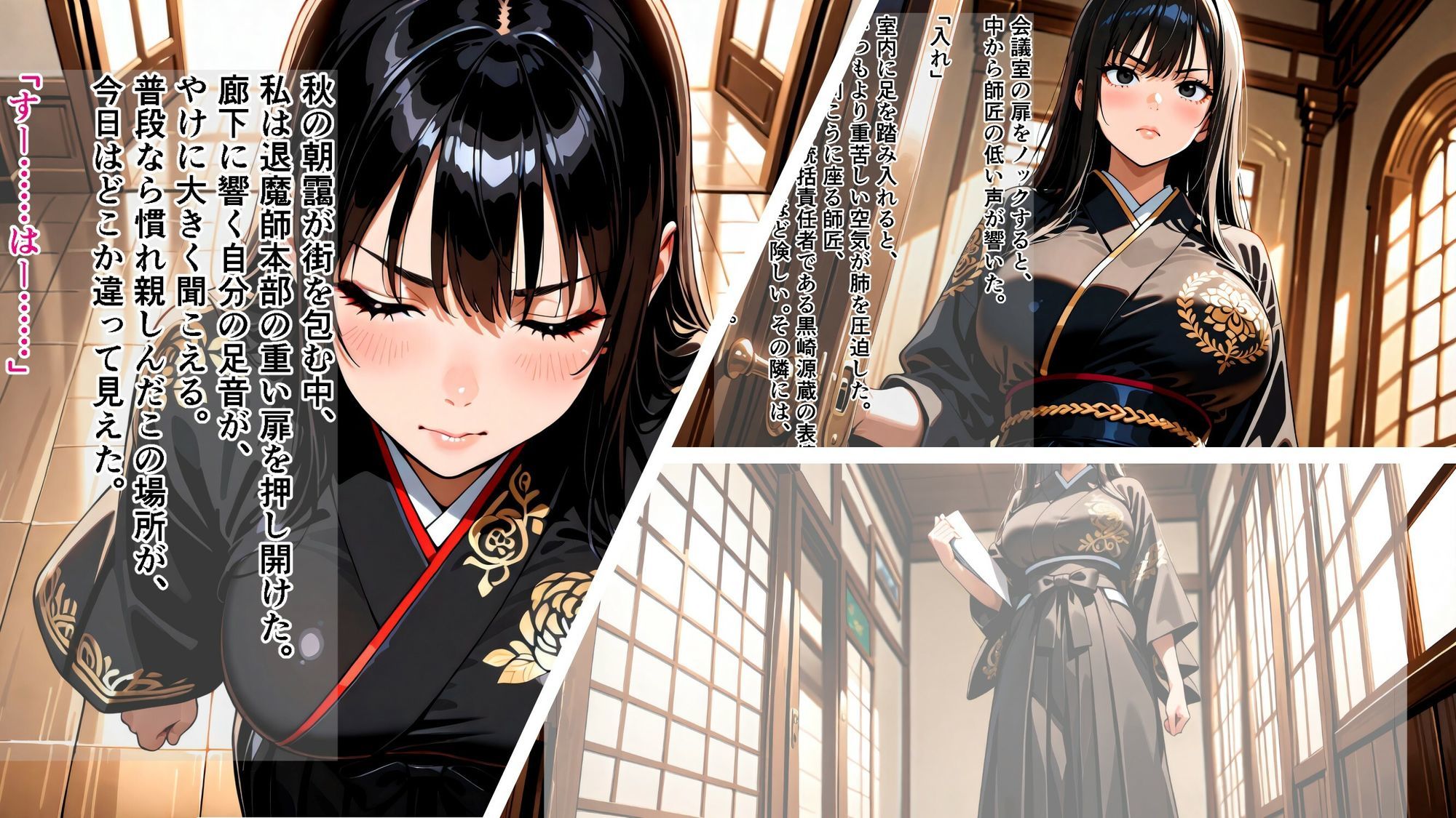 退魔師衣里の潜入任務〜淫魔に支配された女学園と失踪事件の真相〜Part.1のサンプル画像 6