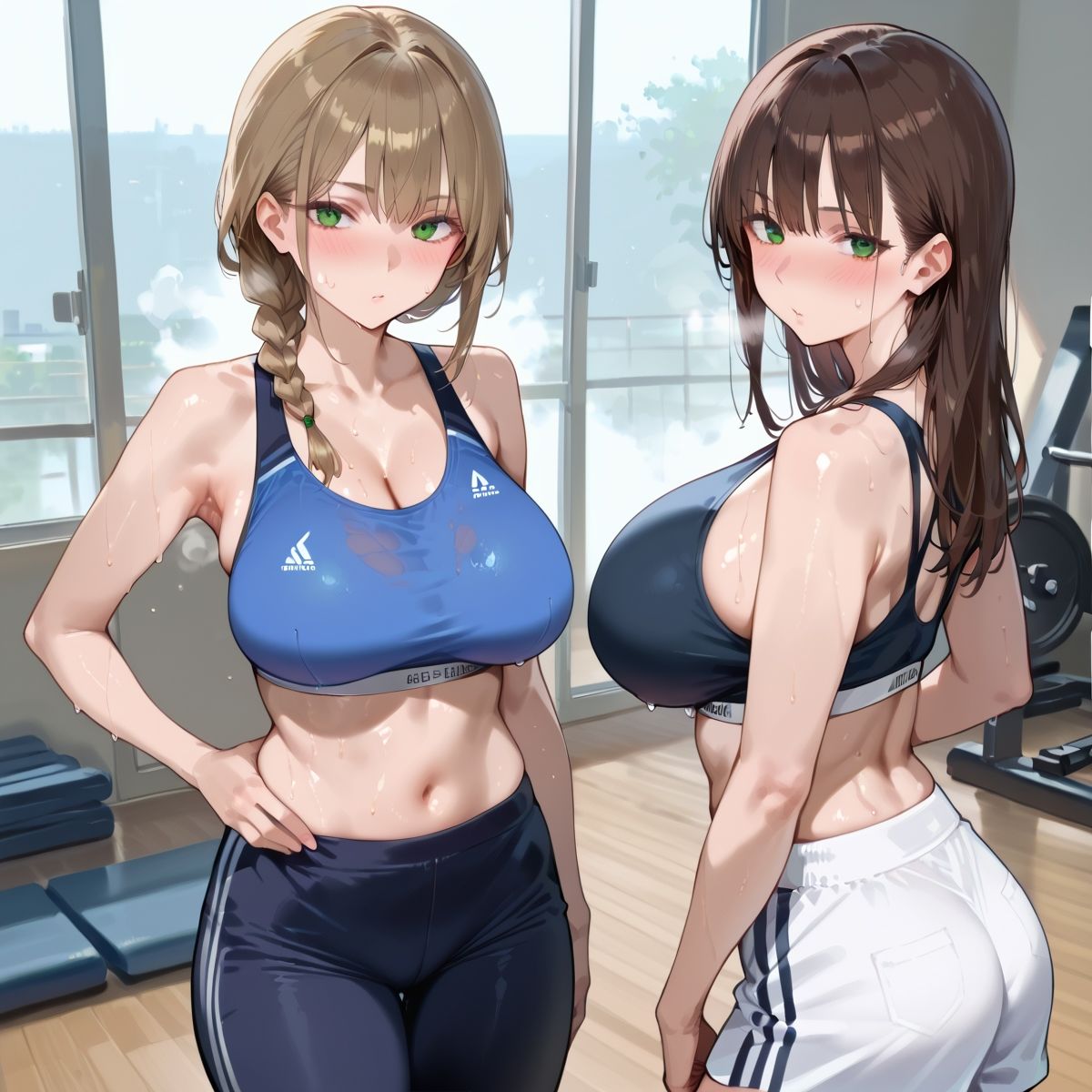 【PART2】超密着汗だくトレーニングジムのサンプル画像 6