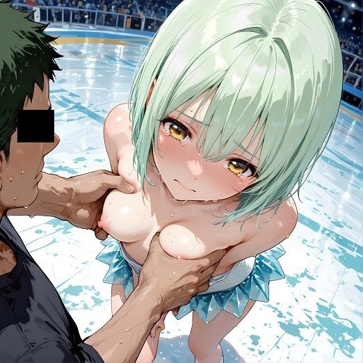 スポーツ女子セクシーイラスト集『女子スケート選手野々山奏』のサンプル画像 6