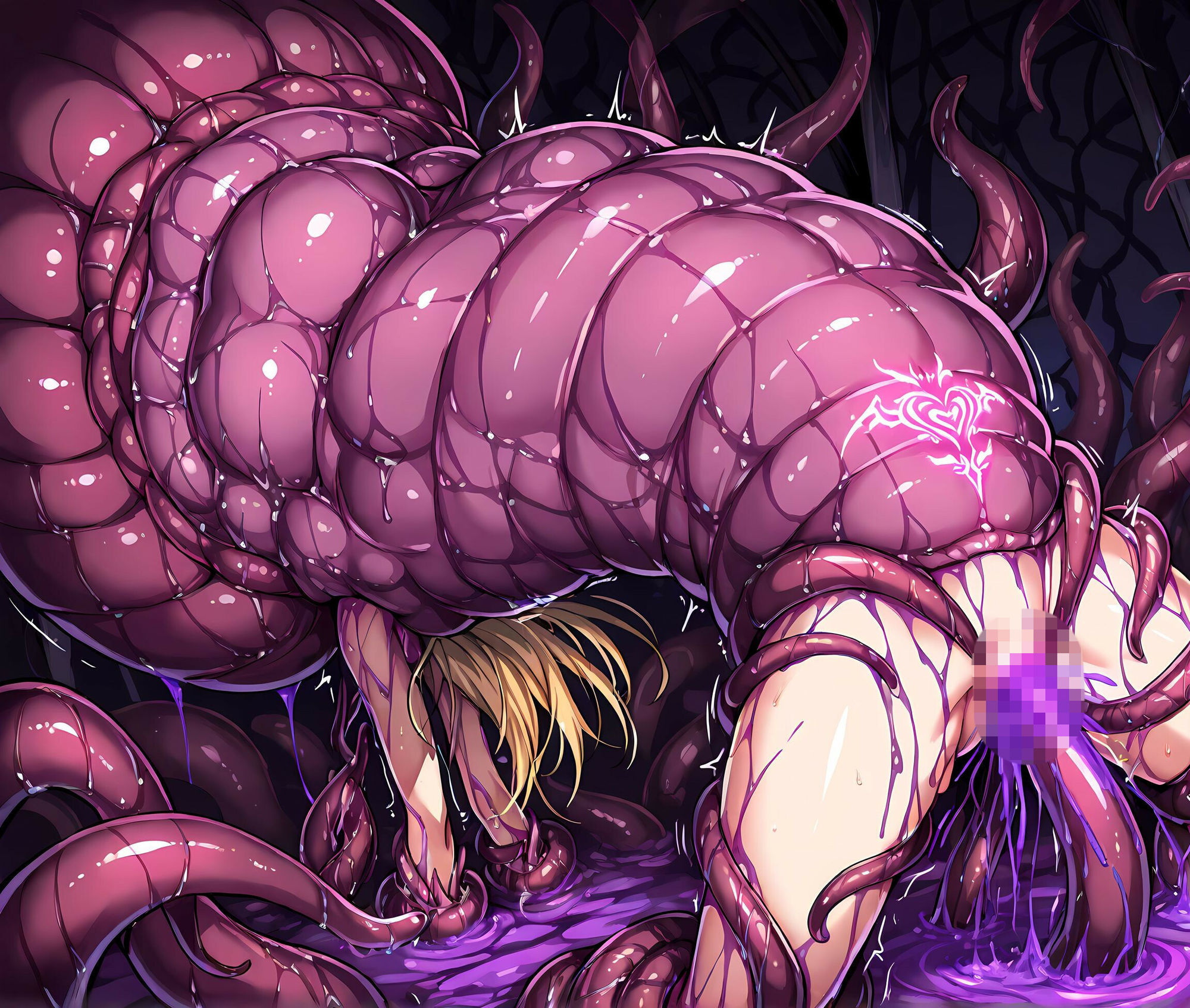 プリンセス洗脳丸呑み悪堕ち〜淫魔化ドスケベ交尾〜のサンプル画像 6