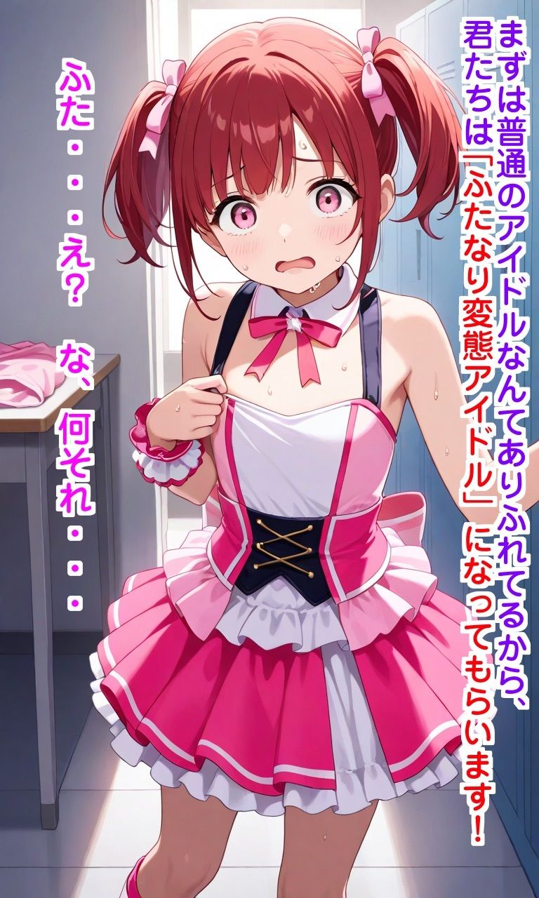 アイドル催●&ふたなり化のサンプル画像 6